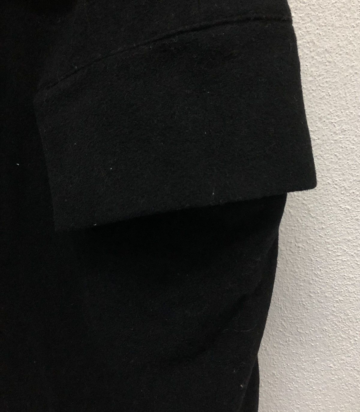 Japanese Brand × Y's × Yohji Yamamoto Vintage Yohji Yamamoto Y's Sleeveless Long Laine Wool Jacket Size M / US 6-8 / IT 42-44 - 5 Thumbnail