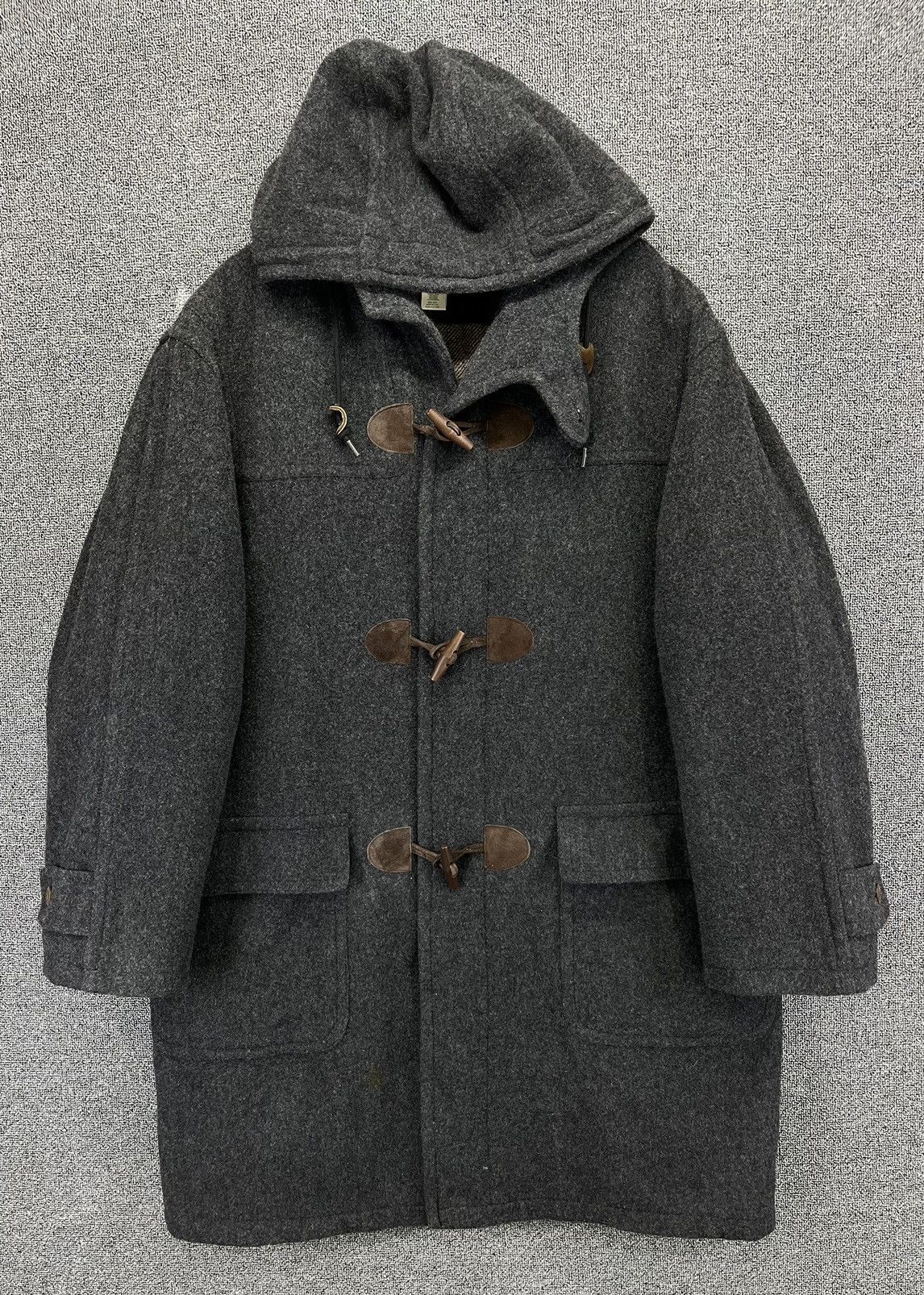L.L. Bean × Vintage Vintage L.L. Bean Thinsulate Duffle Wool Long Jacket Size US L / EU 52-54 / 3 - 1 Thumbnail