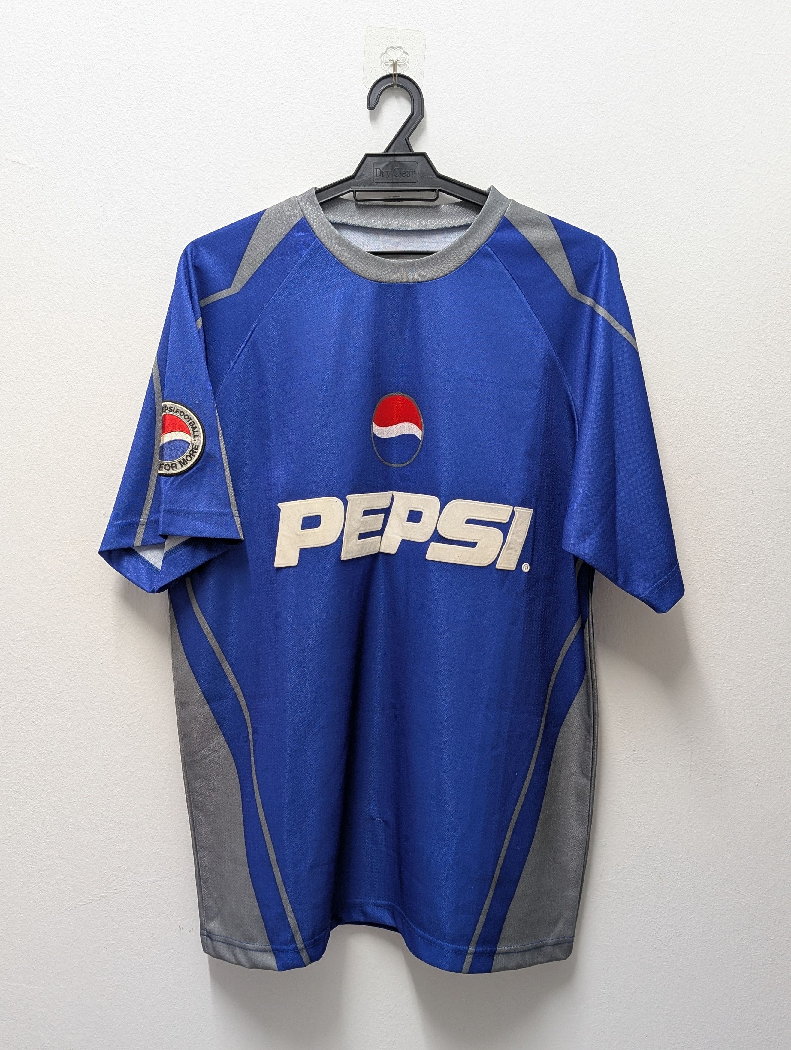 Pepsi × Vintage Vintage Signature Pepsi Soccer Jersey Fifa World Cup Size US L / EU 52-54 / 3 - 1 Thumbnail