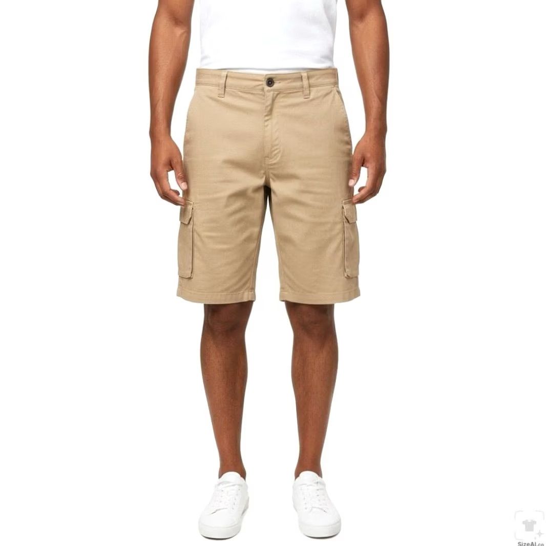 Dickies Dickies Shorts Mens 40 Beige Cargo Regular Fit Stretch Canvas 12 Inseam Pockets Size US 40 / EU 56 - 4 Thumbnail
