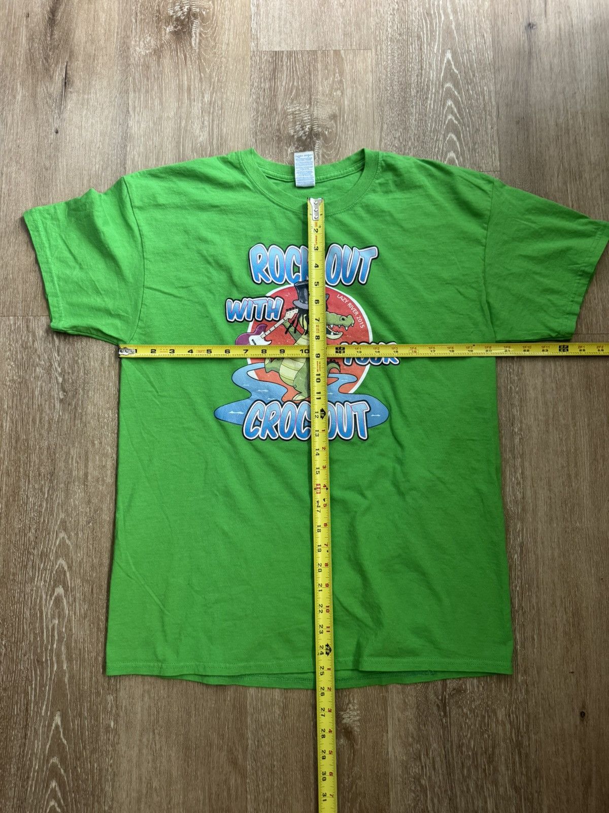 Other × Vintage ‘Rock Out With Your Croc Out’ 2015 Lazy River Comedy Tee Size US L / EU 52-54 / 3 - 7 Thumbnail