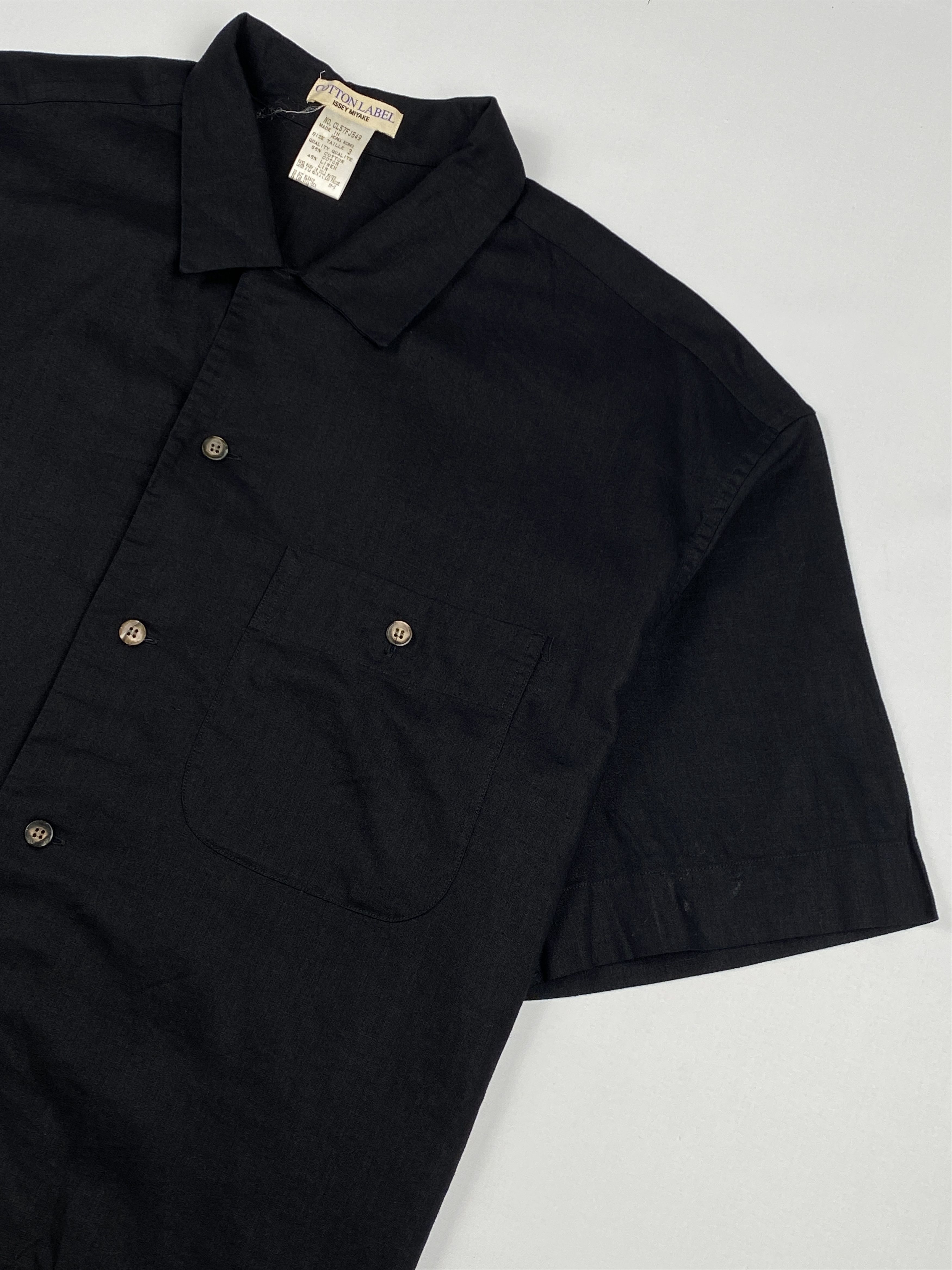 Issey Miyake Cotton Label Line Short Sleeves Polo Size US L / EU 52-54 / 3 - 5 Thumbnail
