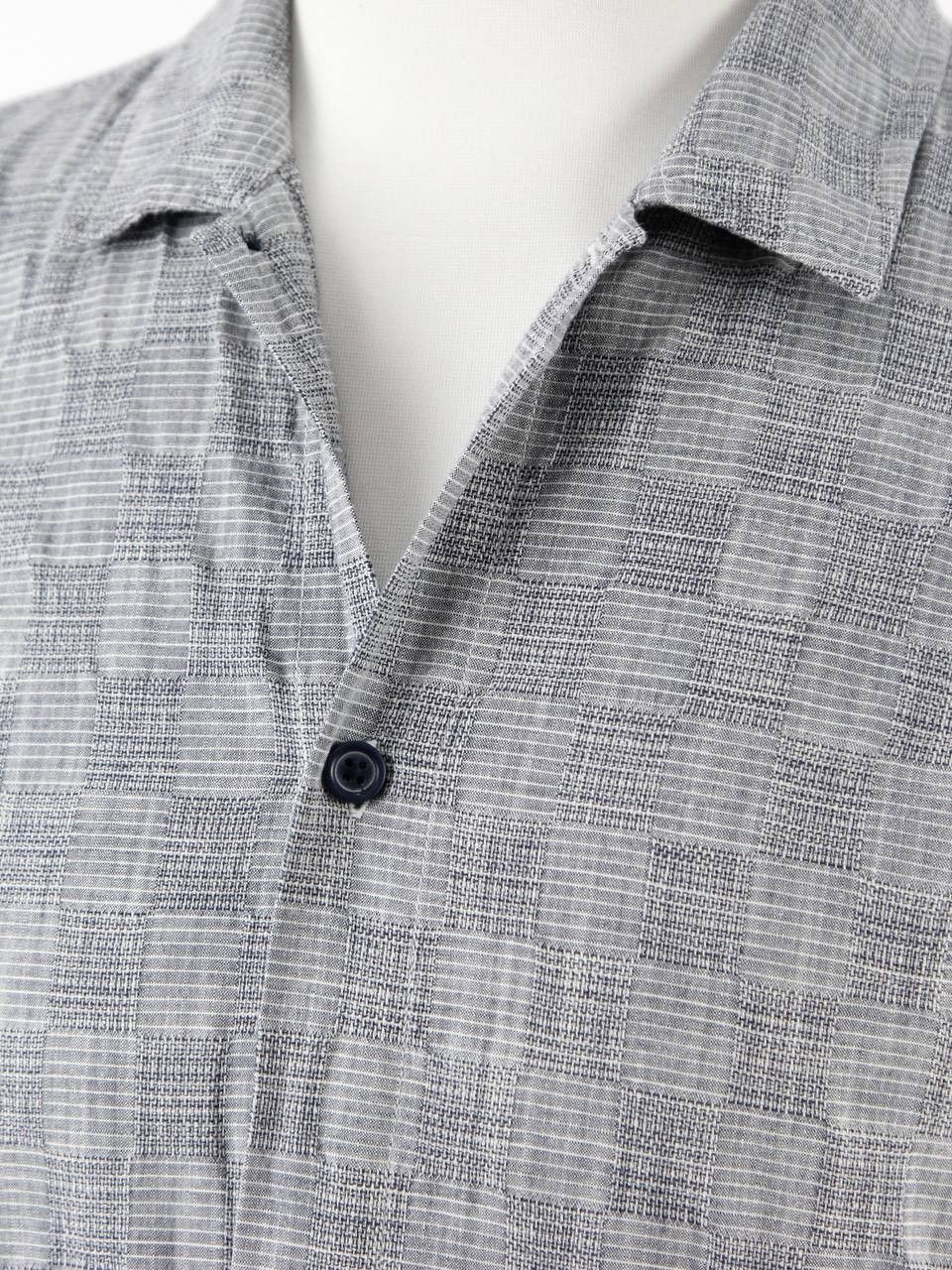Folk FOLK Checkered shirt with pockets and short sleeves Size US M / EU 48-50 / 2 - 5 Thumbnail