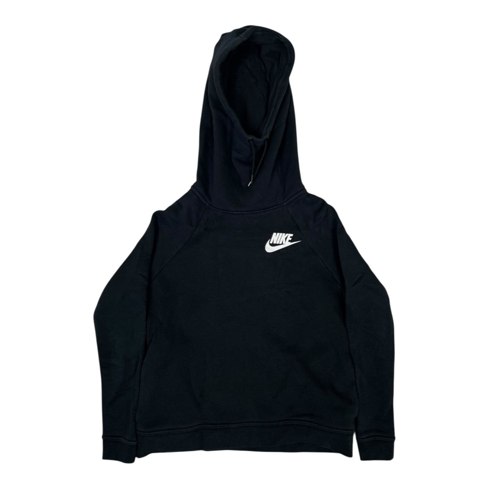 Nike Nike Cowl Hoodie Women's Small Black Pullover Sweatshirt Swo Size S / US 4 / IT 40 - 1 Thumbnail