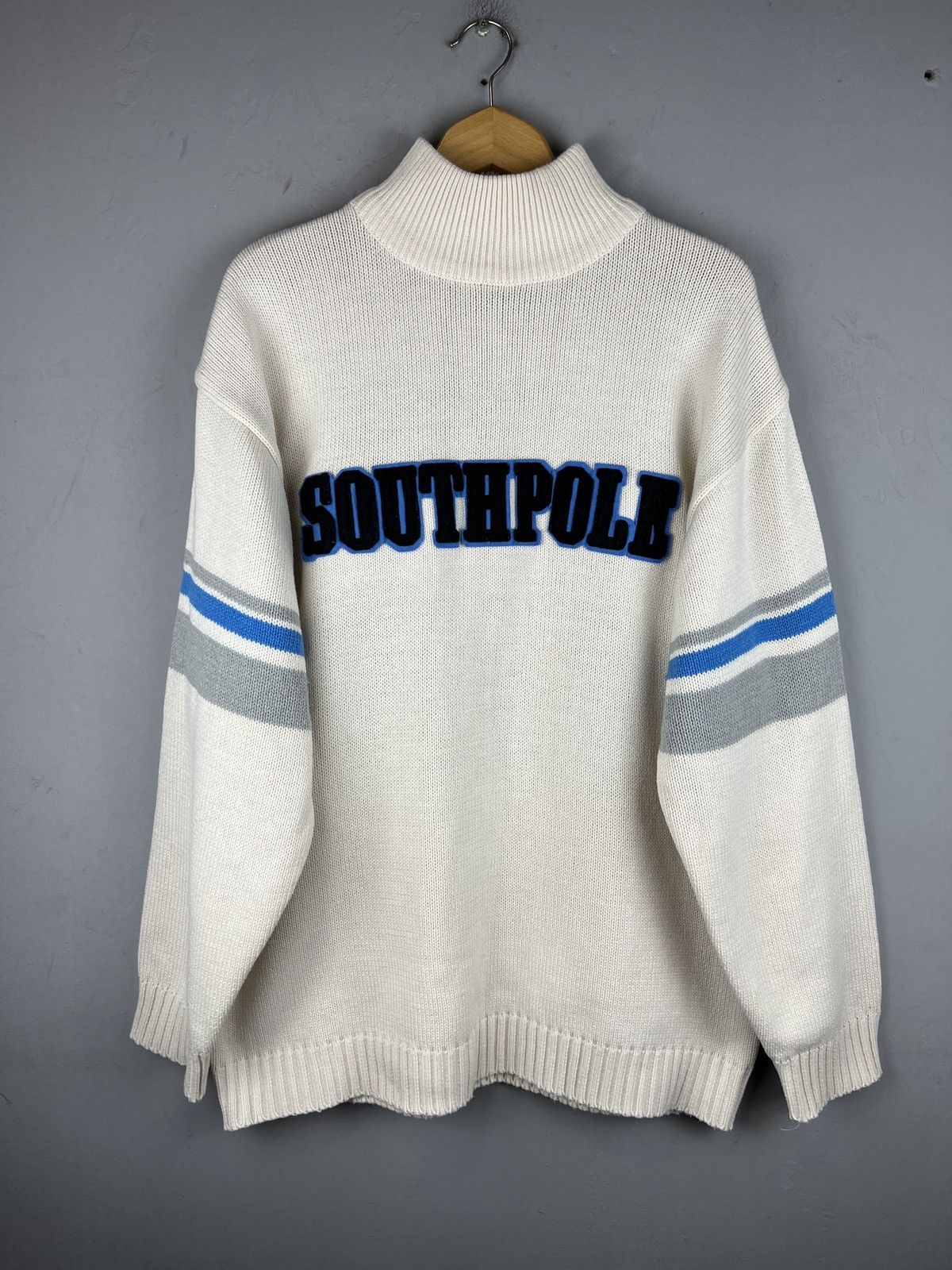 Southpole 💥RARE💥 Southpole Y2K Baggy Acrylic Sweater Size US XL / EU 56 / 4 - 1 Thumbnail