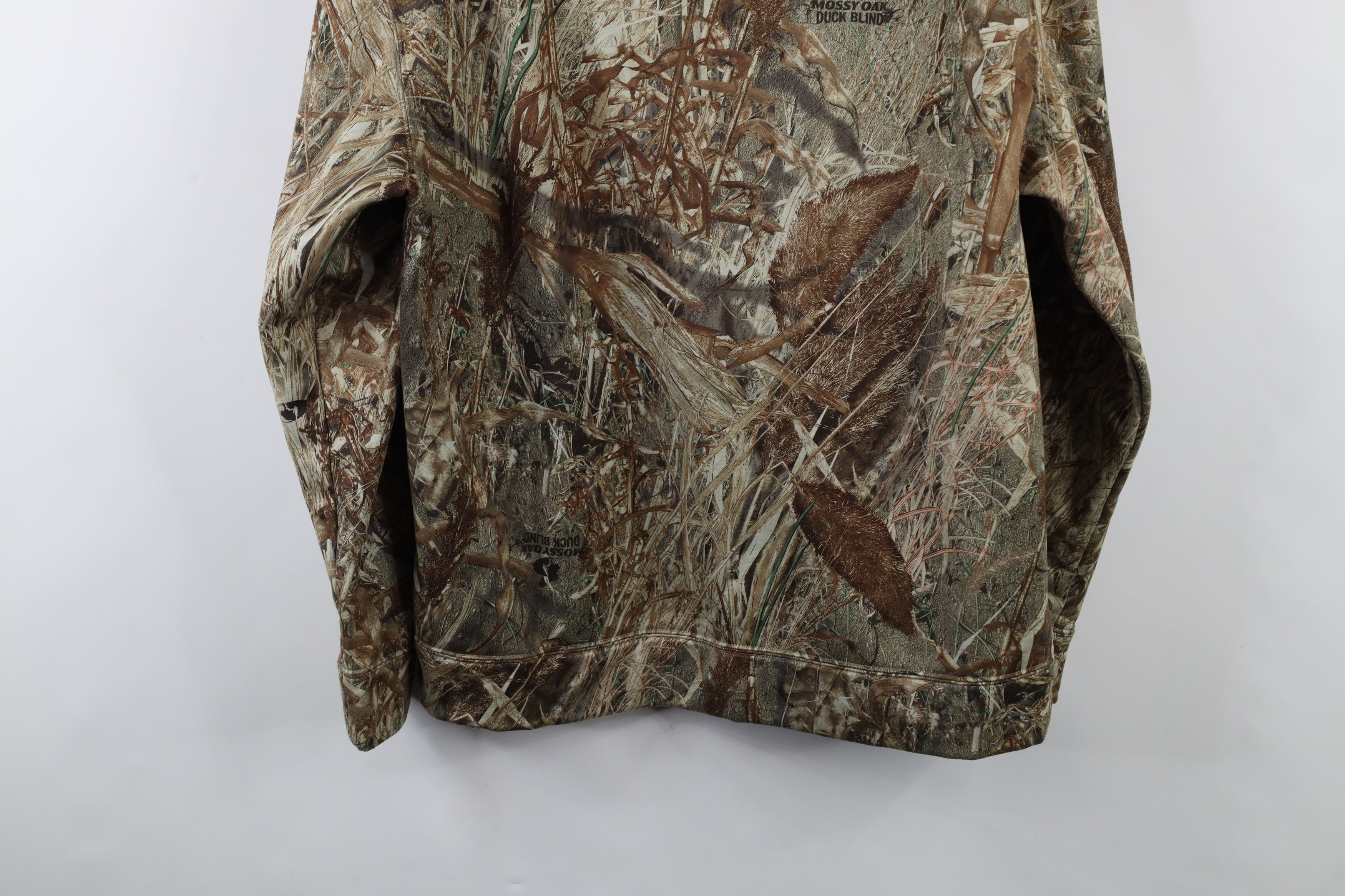 Under Armour × Vintage Under Armour Blind Mossy Oak Camouflage Hoodie Sweatshirt Size US L / EU 52-54 / 3 - 14 Thumbnail