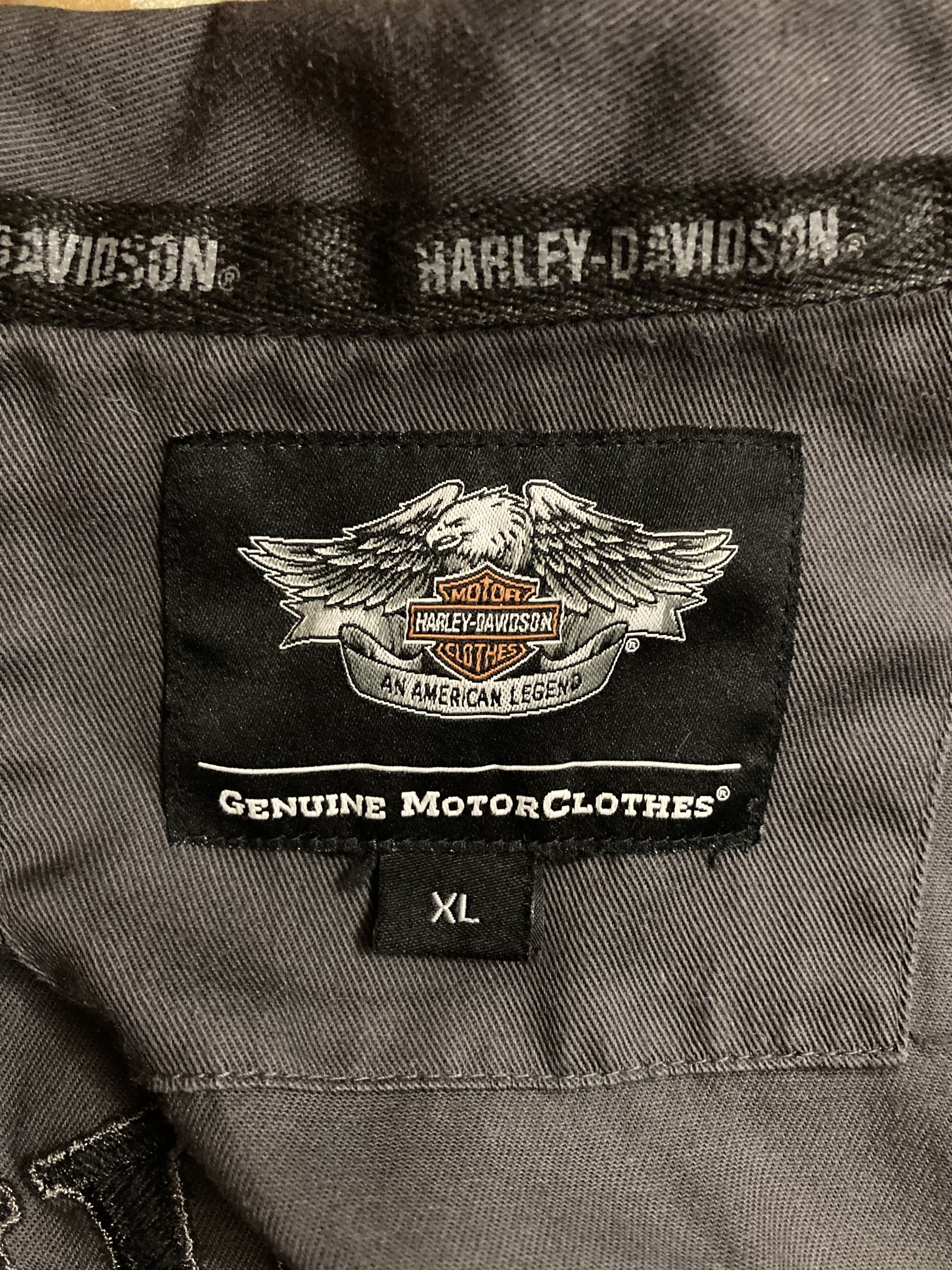 Harley Davidson Harley Davidson Skull 2012 Shirt embroidered Big logo Size US XL / EU 56 / 4 - 3 Thumbnail