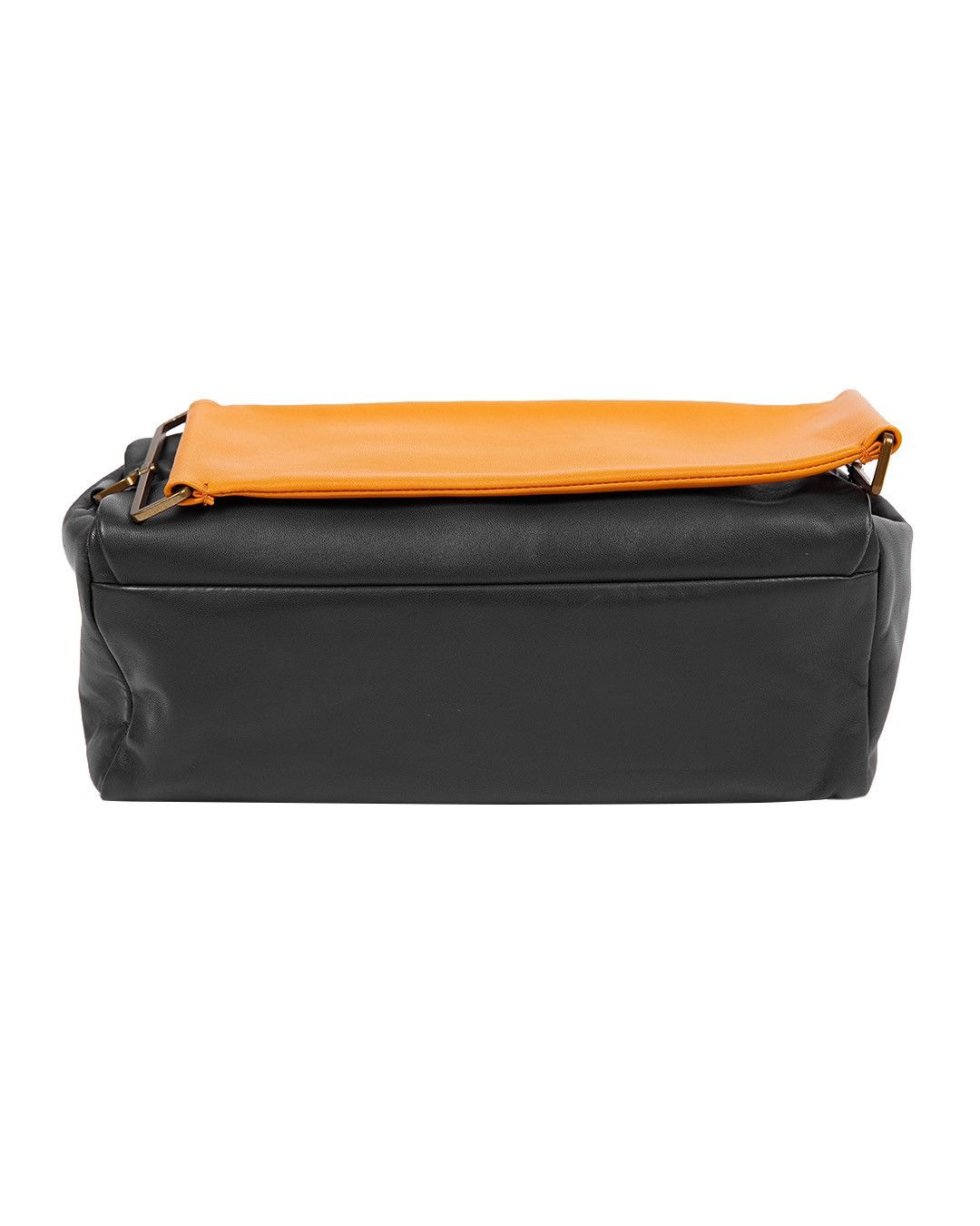 Prada Prada S/S2001 Leather Rectangle Bag in Black/Orange Size ONE SIZE - 5 Thumbnail