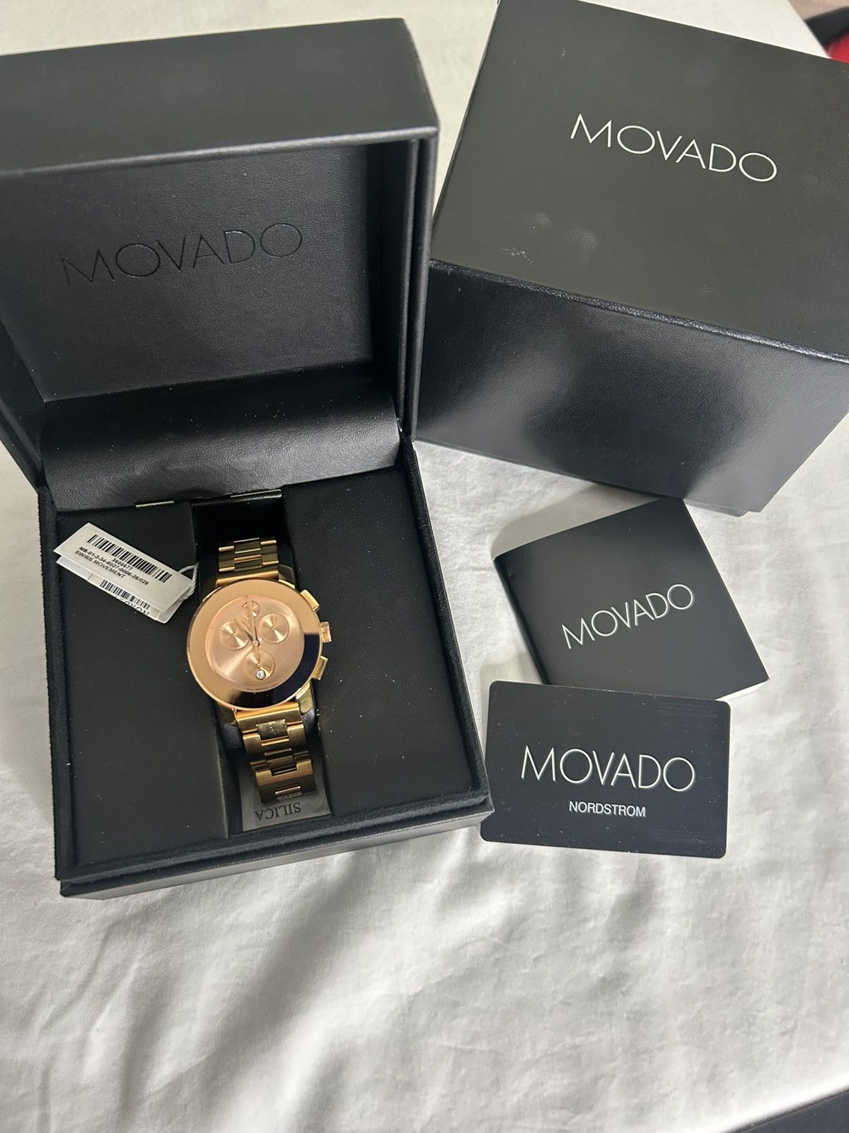Movado Bold Rose Gold 3600077 Size ONE SIZE - 1 Thumbnail