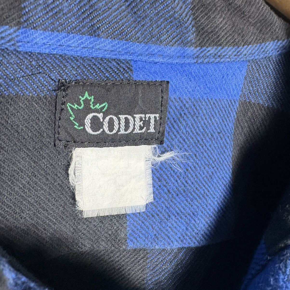 Flannel × Vintage Vintage Conet Security Canada Flannel Shirt Size US XL / EU 56 / 4 - 7 Thumbnail