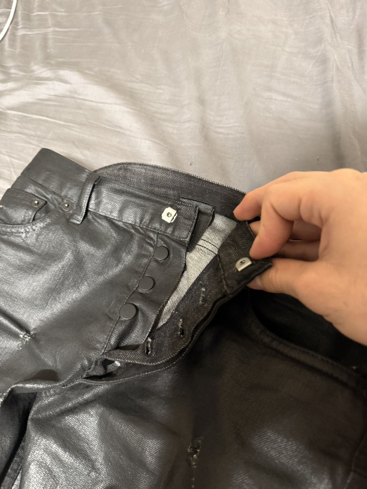 Dior Dior Homme SS04 “Strip” Denim by Hedi Slimane Size US 31 - 12 Thumbnail