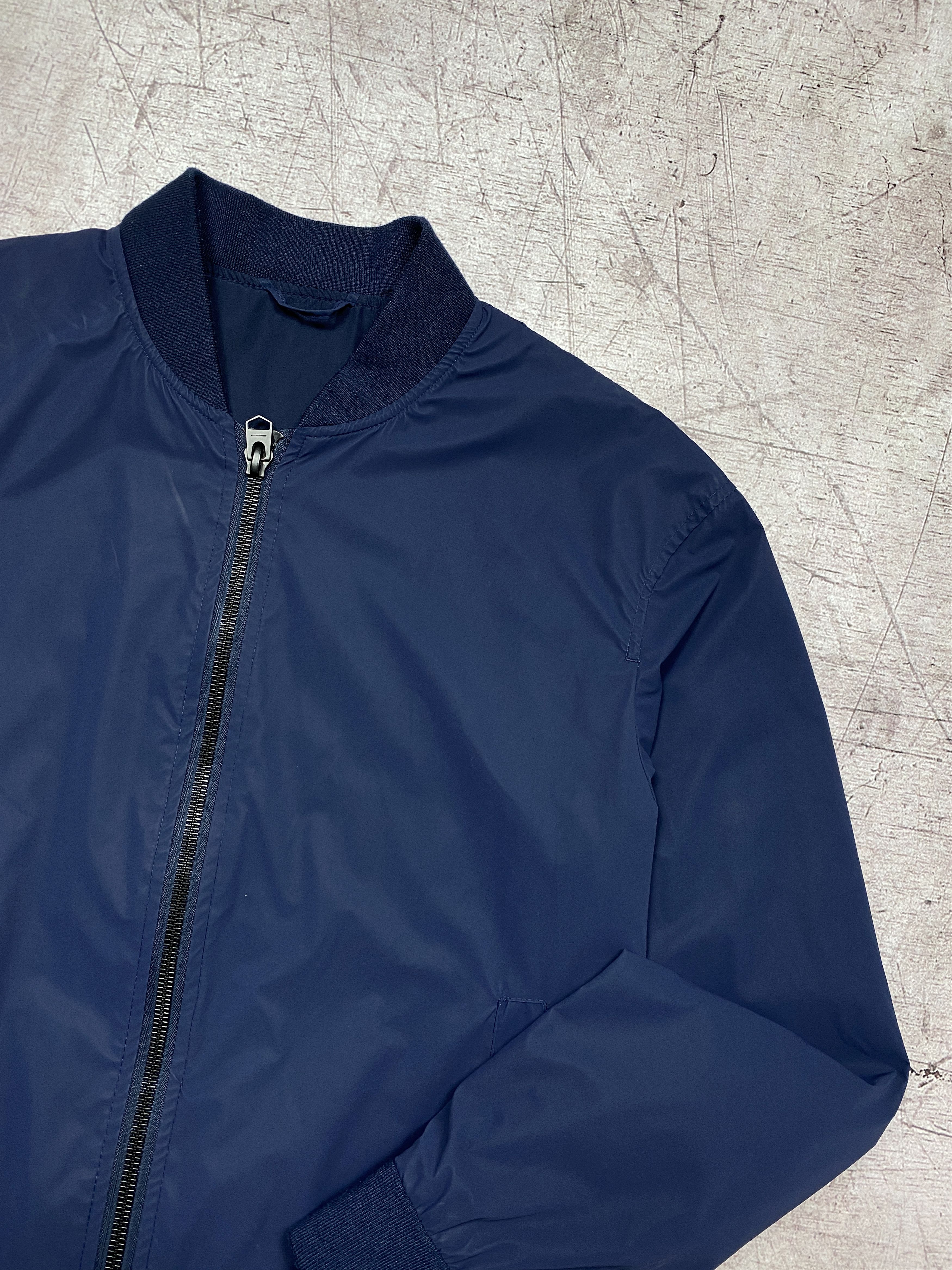 Vintage × Zara Zara Vintage Mens Nylon Bomber Jacket Size US L / EU 52-54 / 3 - 2 Thumbnail