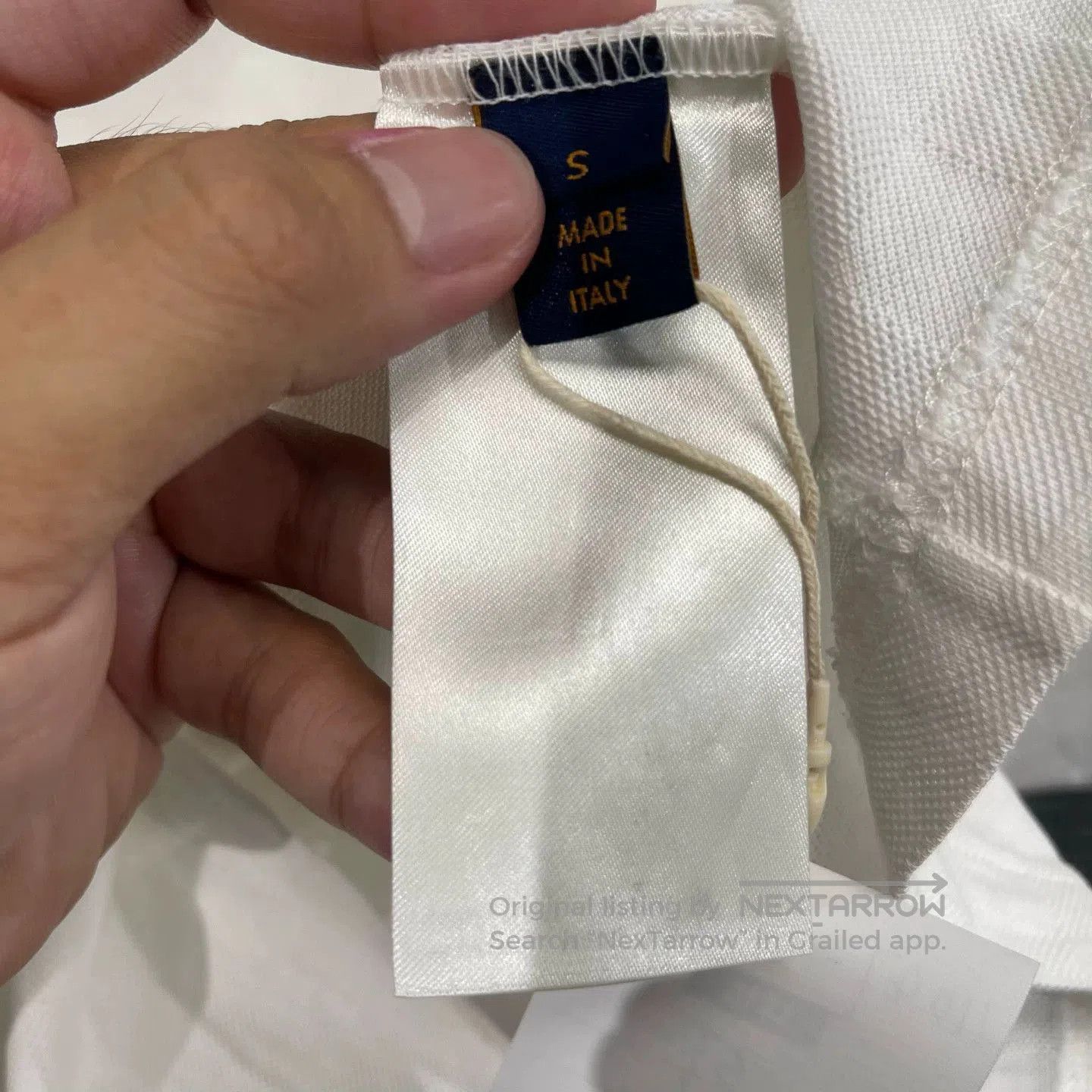Louis Vuitton White Short-Sleeve Crewneck T-Shirt. Size US S / EU 44-46 / 1 - 5 Thumbnail