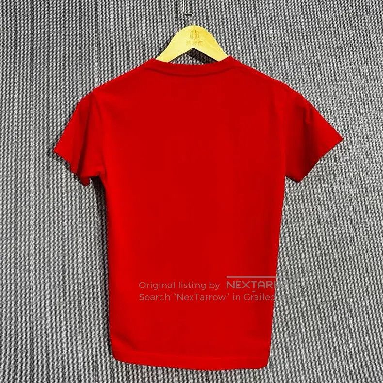Balenciaga Balenciaga Red Wheat Logo Crew Neck Slim Fit Short Sleeve Size XS / US 0-2 / IT 36-38 - 2 Thumbnail