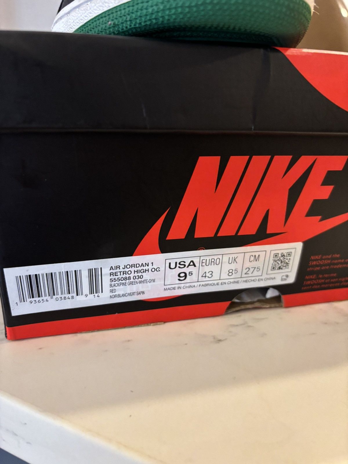 Jordan Brand × Nike Air Jordan 1 Retro High OG “Pine Green” Size US 9.5 / EU 42-43 - 6 Thumbnail