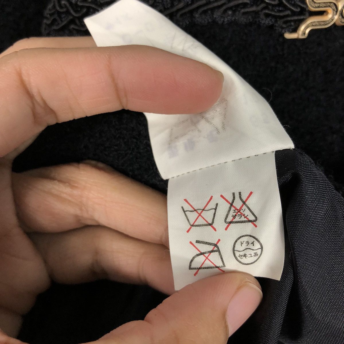 Japanese Brand 📌Vintage Bomber Jacket Ice Berg Rich Black Issey Miyake Size US M / EU 48-50 / 2 - 21 Thumbnail