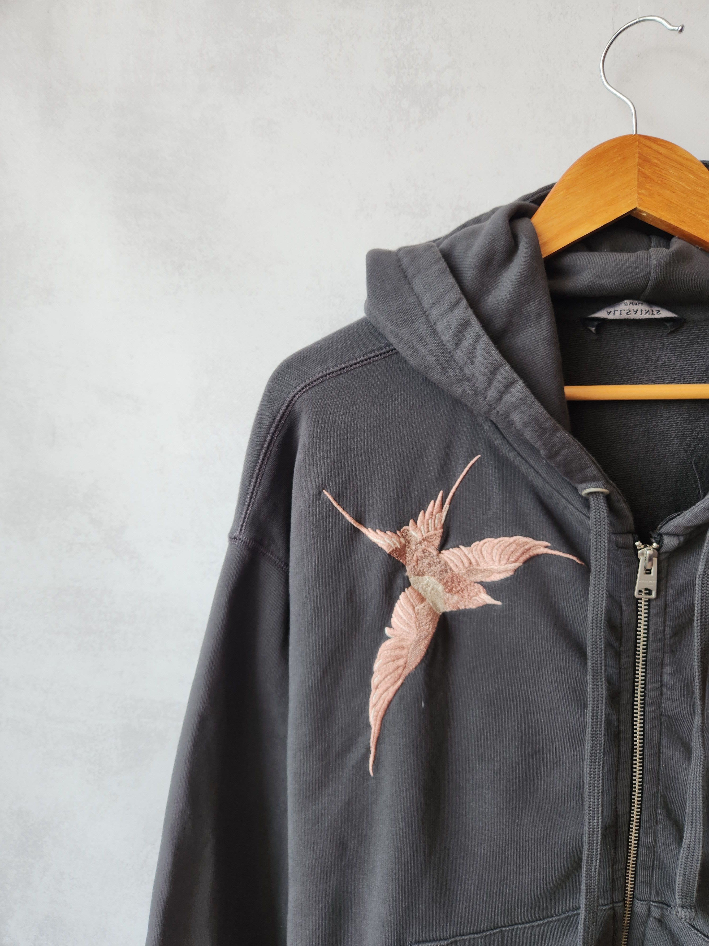 Allsaints Allsaints bird zip up hoody S Size S / US 4 / IT 40 - 2 Thumbnail