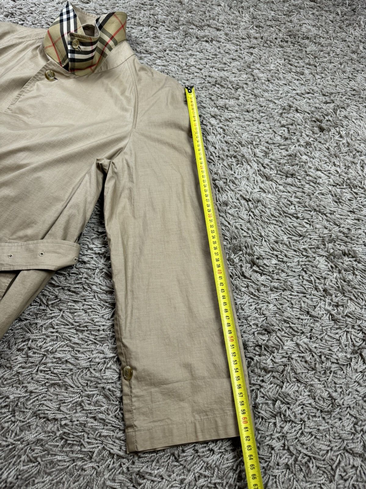 Burberry × Vintage Vintage trench coat Burberry original luxury streetwear item Size M / US 6-8 / IT 42-44 - 7 Thumbnail