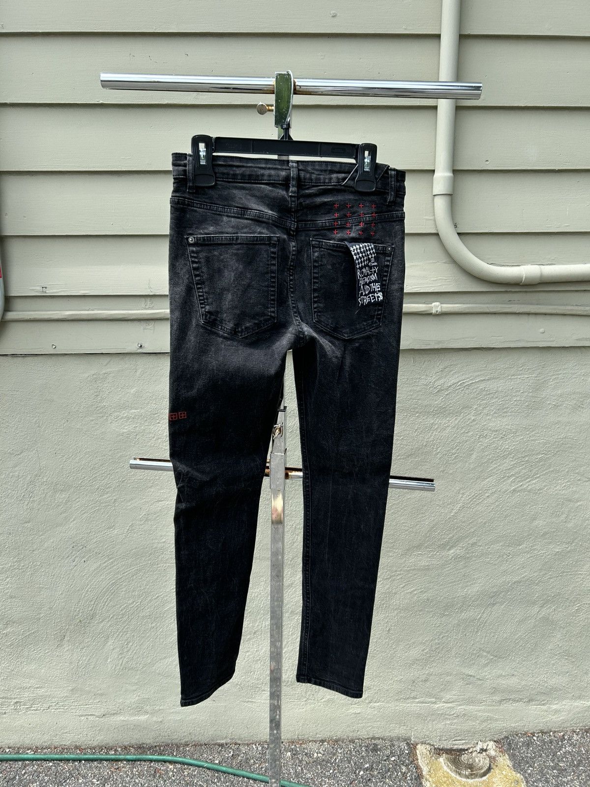 Ksubi Ksubi jeans black/red Size US 31 - 1 Thumbnail