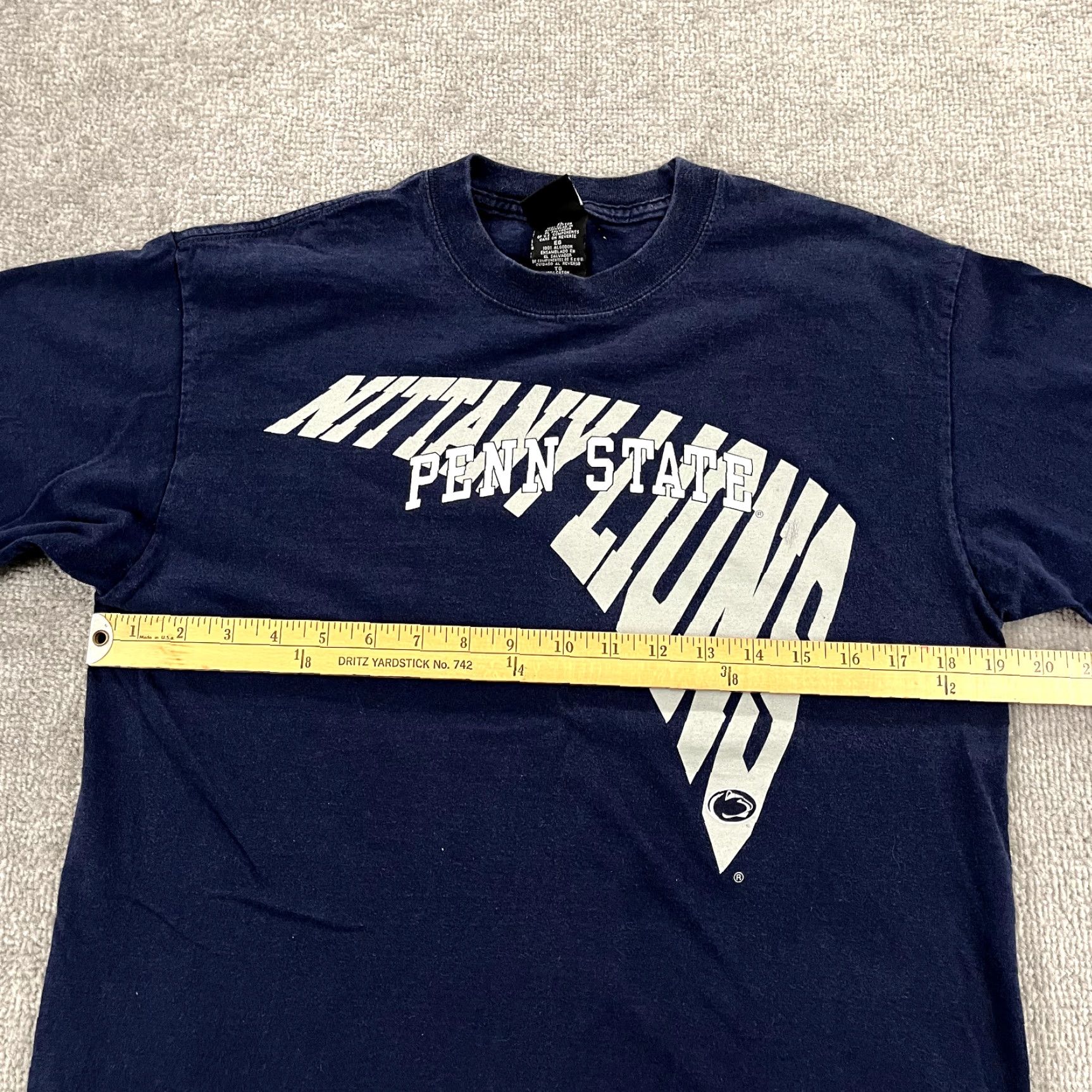 Starter VINTAGE Starter PENN STATE Shirt Men M Blue Graphic Lion College Sports Logo 2000s Mens Size US M / EU 48-50 / 2 - 4 Thumbnail