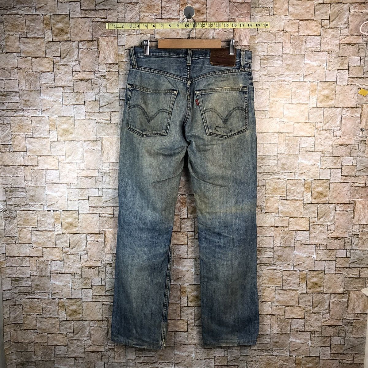 Levi's Levis 502 Blue Denim jeans Pants #A1036 Size US 31 - 13 Thumbnail