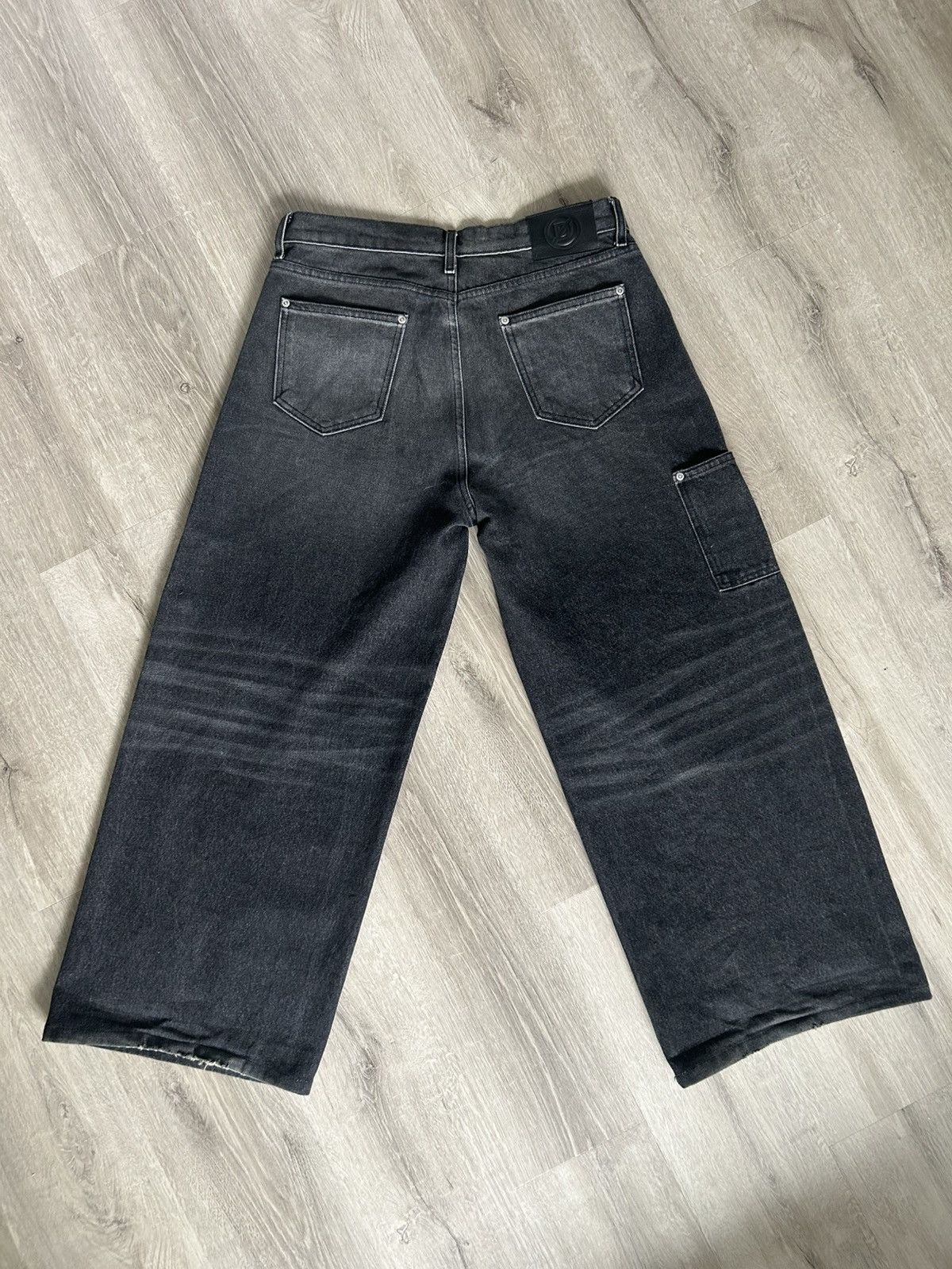 Other Discontd charcoal baggy denim Size US 32 / EU 48 - 2 Thumbnail