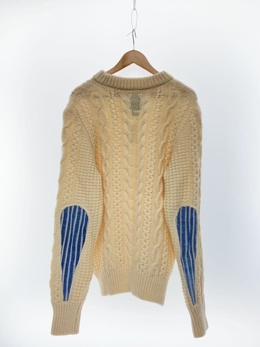 Visvim Beige Cotton Knit Sweater (thick) Size US L / EU 52-54 / 3 - 2 Thumbnail