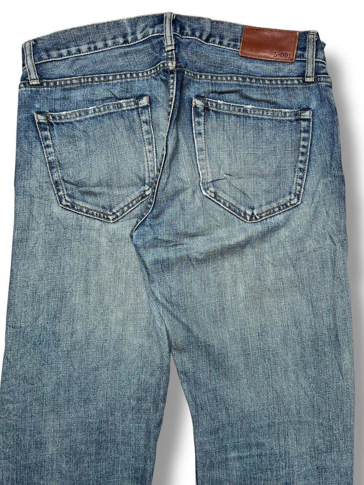 Uniqlo Uniqlo Vintage Distressed Straight Loose Style With Faded Size US 32 / EU 48 - 6 Thumbnail