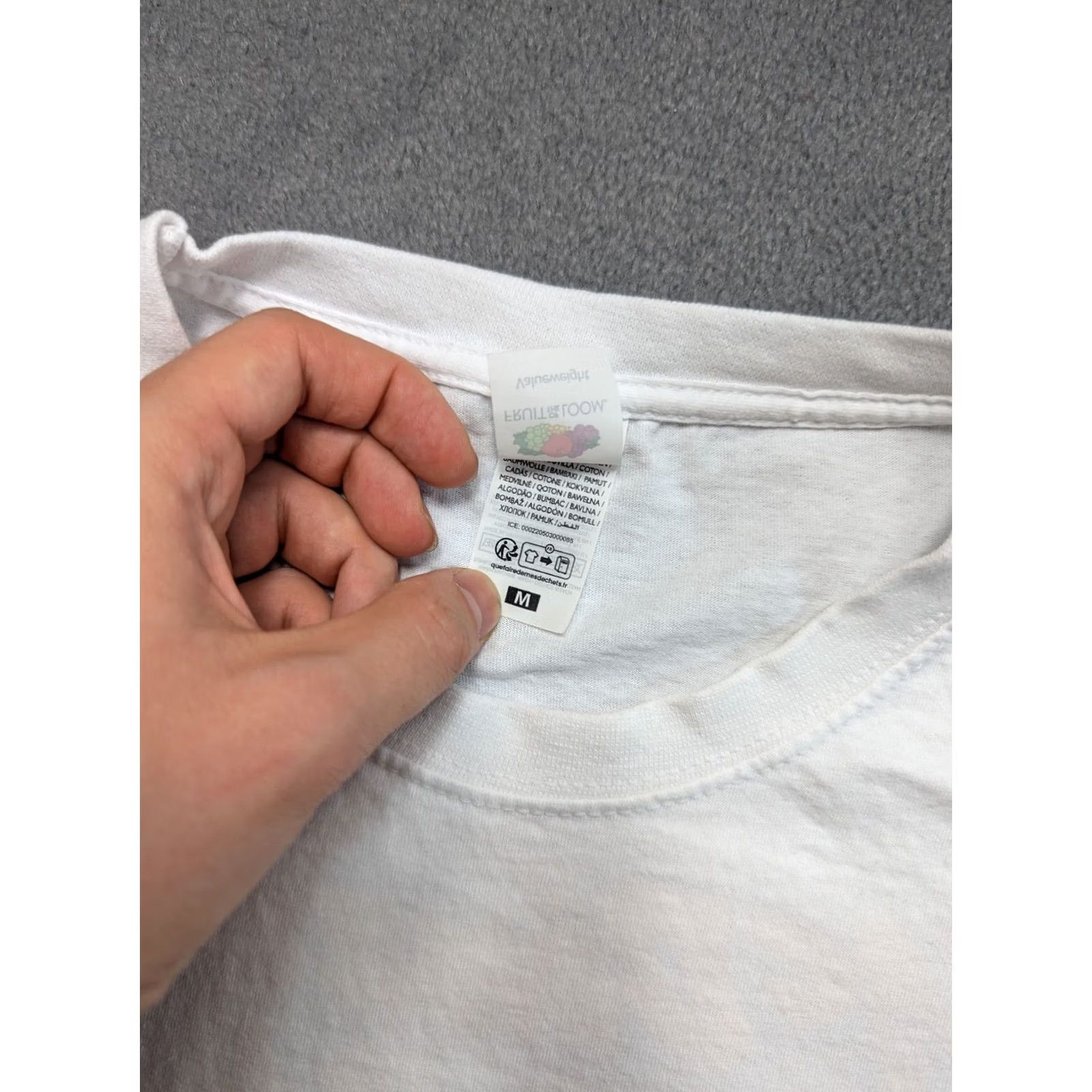 Fruit Of The Loom McDonald's 50th Birthday white shirt mens M Fruit of the Loom Shirt Mens M White Birthday USA 50th} Size US M / EU 48-50 / 2 - 6 Thumbnail