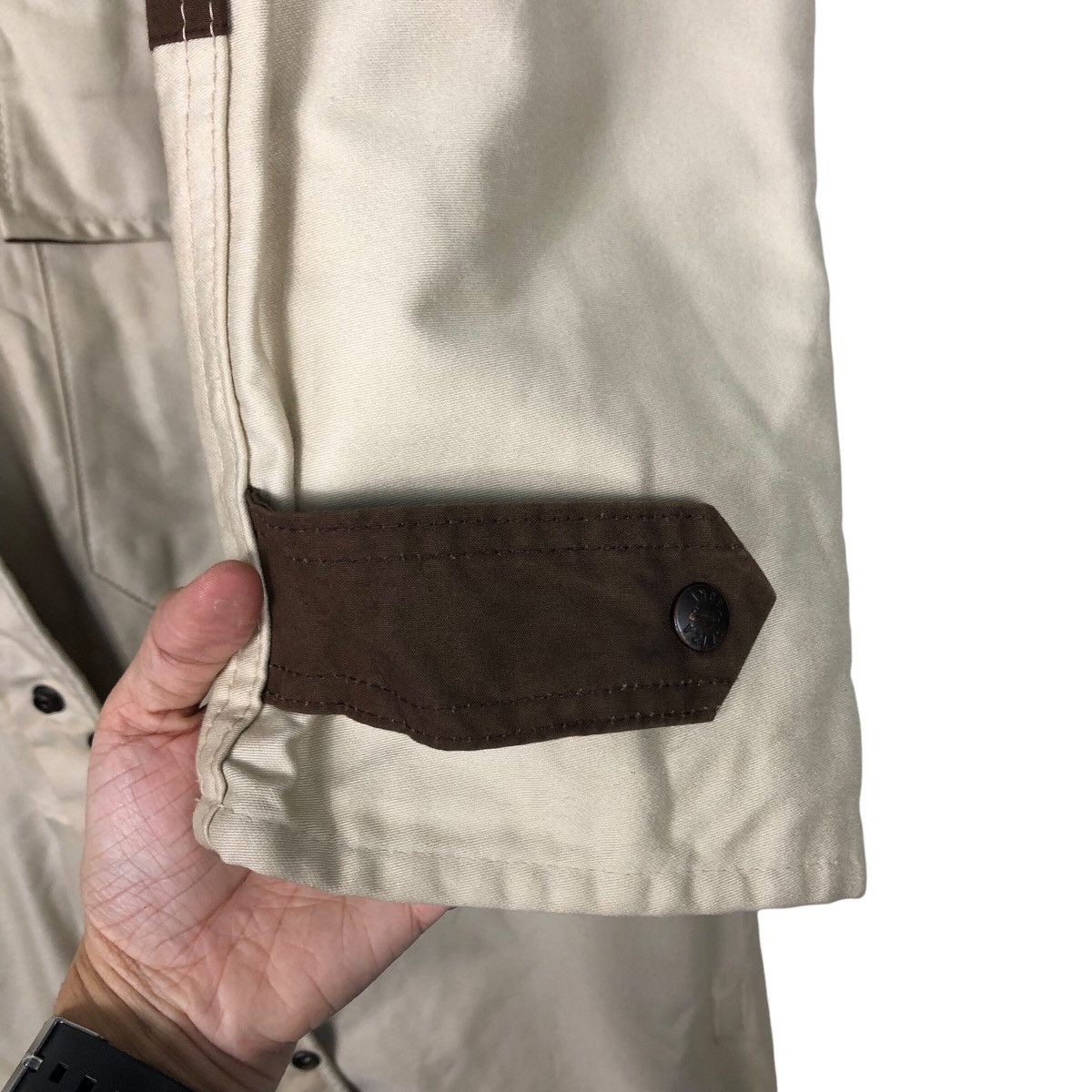 Japanese Brand 📌Vintage Long Jacket Duck Canvas Detroit Driza Bone Size US M / EU 48-50 / 2 - 17 Thumbnail
