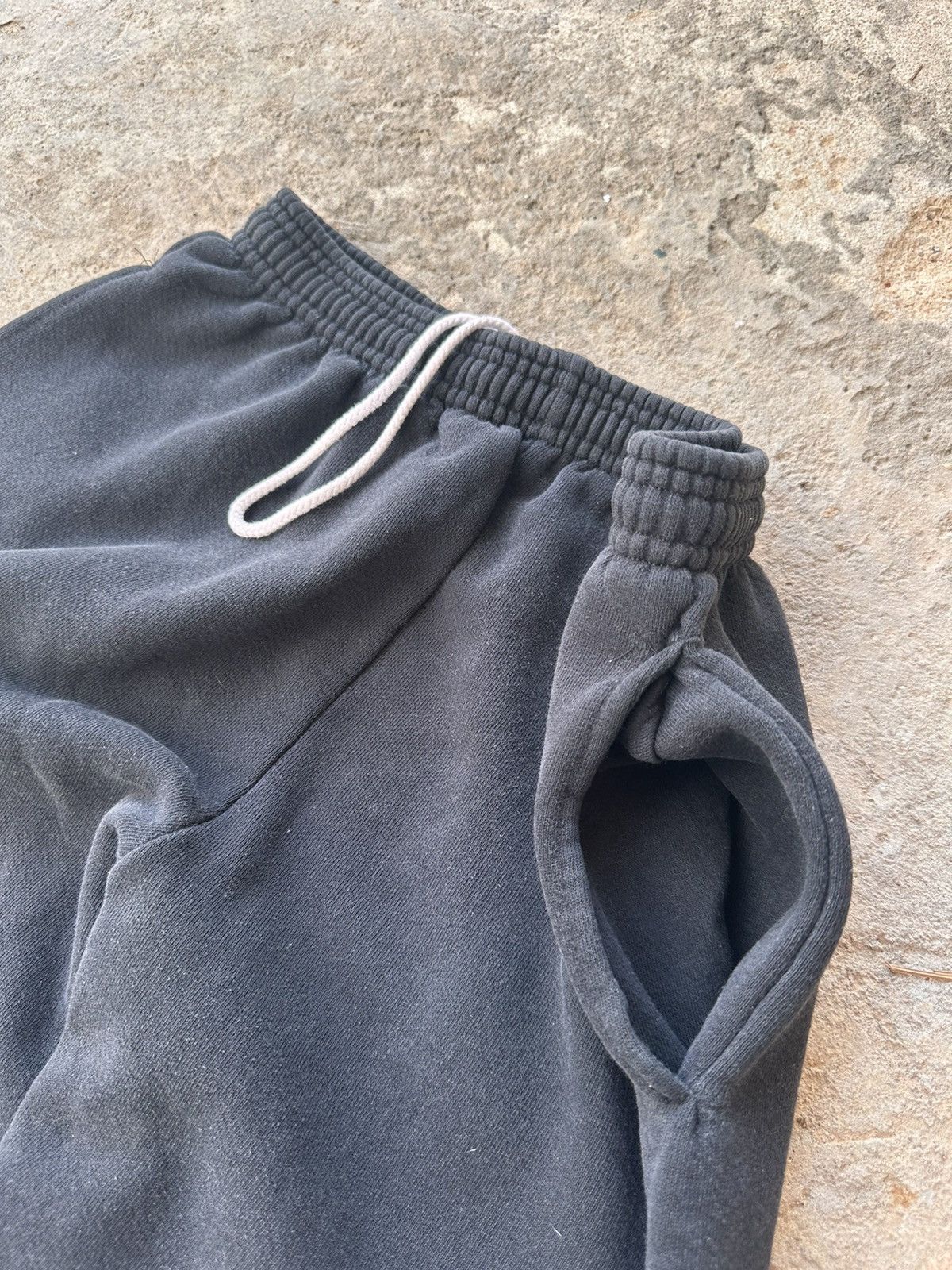 Vintage 90s Made.In.USA Black Sweatpants Size US 30 / EU 46 - 3 Thumbnail