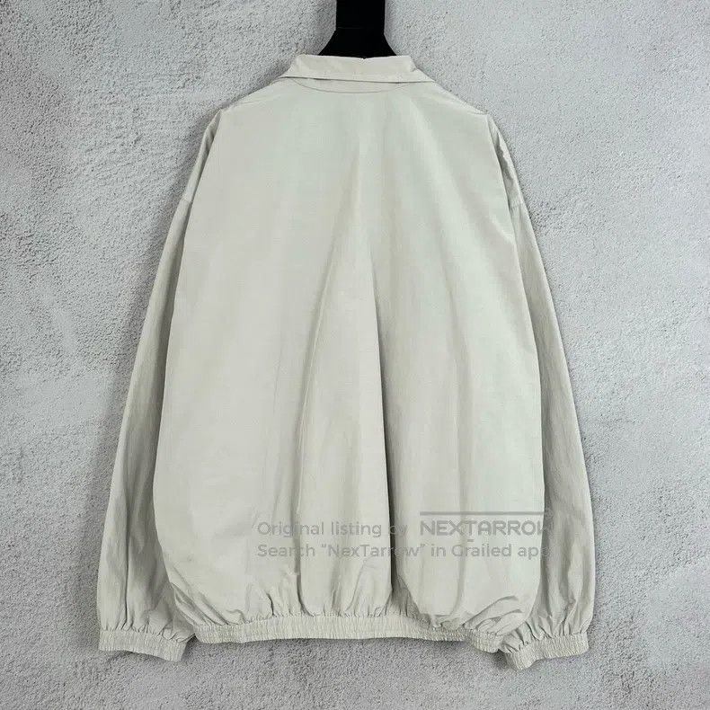 Balenciaga Balenciaga Solid Color Collar Zip-Up Jacket Size US L / EU 52-54 / 3 - 2 Thumbnail
