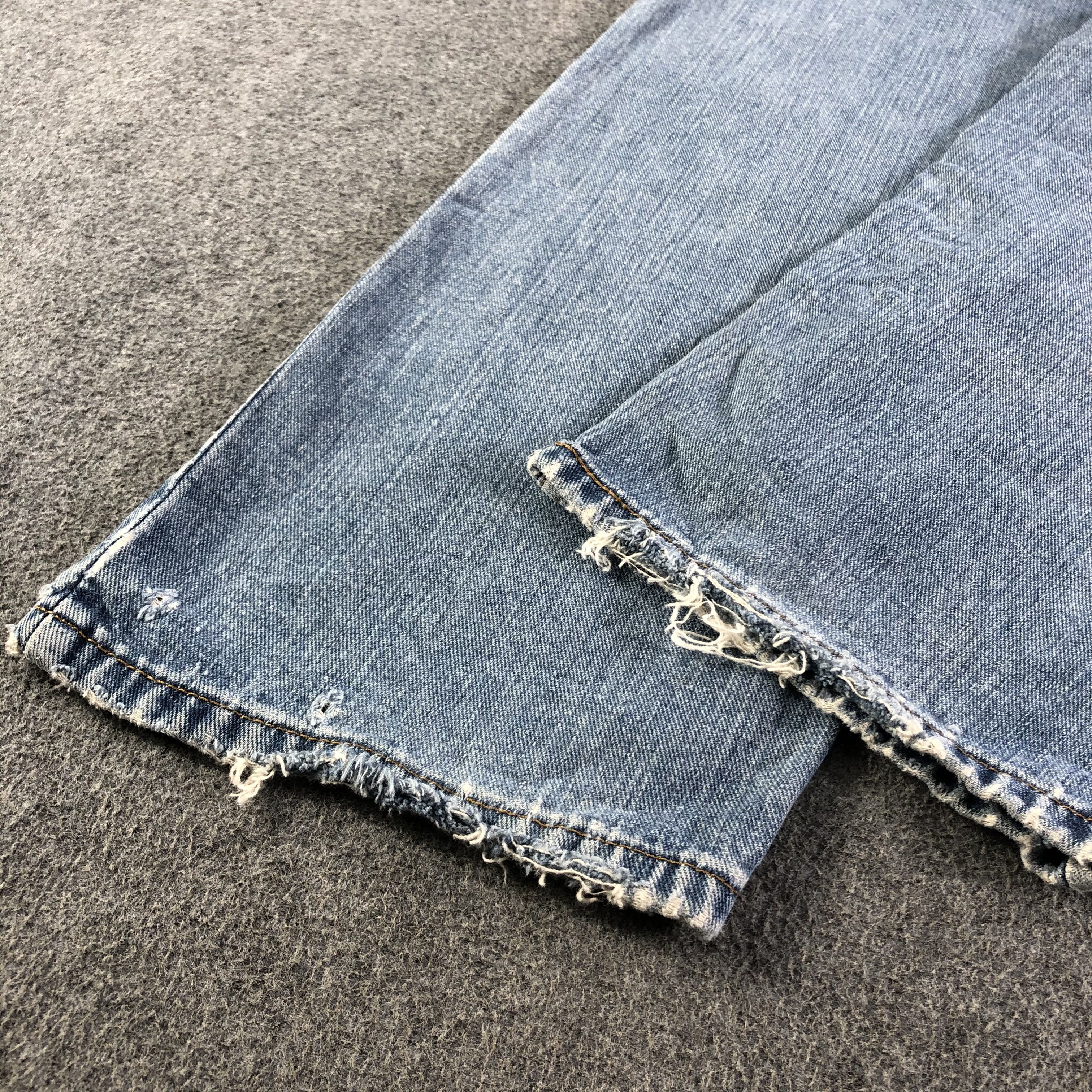 Levi's Vintage Blue Wash Levis 505 Jeans-J3058 Size US 35 - 6 Thumbnail