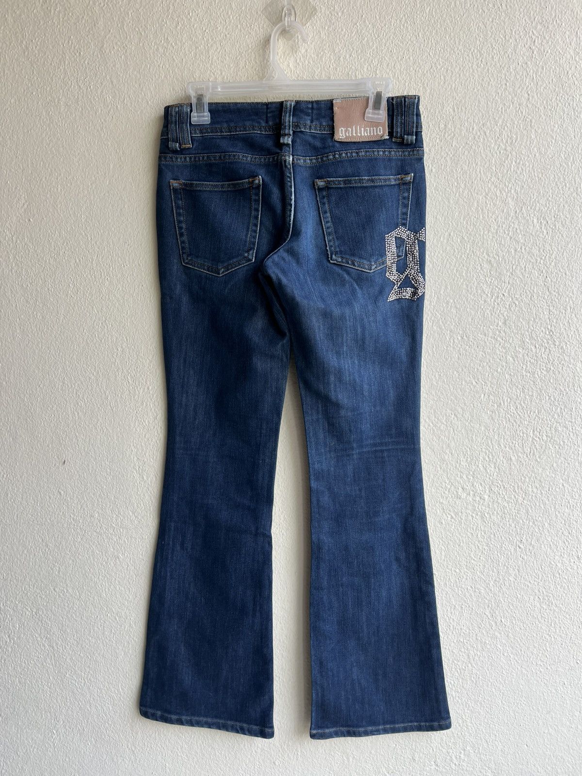 John Galliano Vintage John Galliano Stretch Denim Bootcut Jeans Size US 28 / EU 44 - 3 Thumbnail