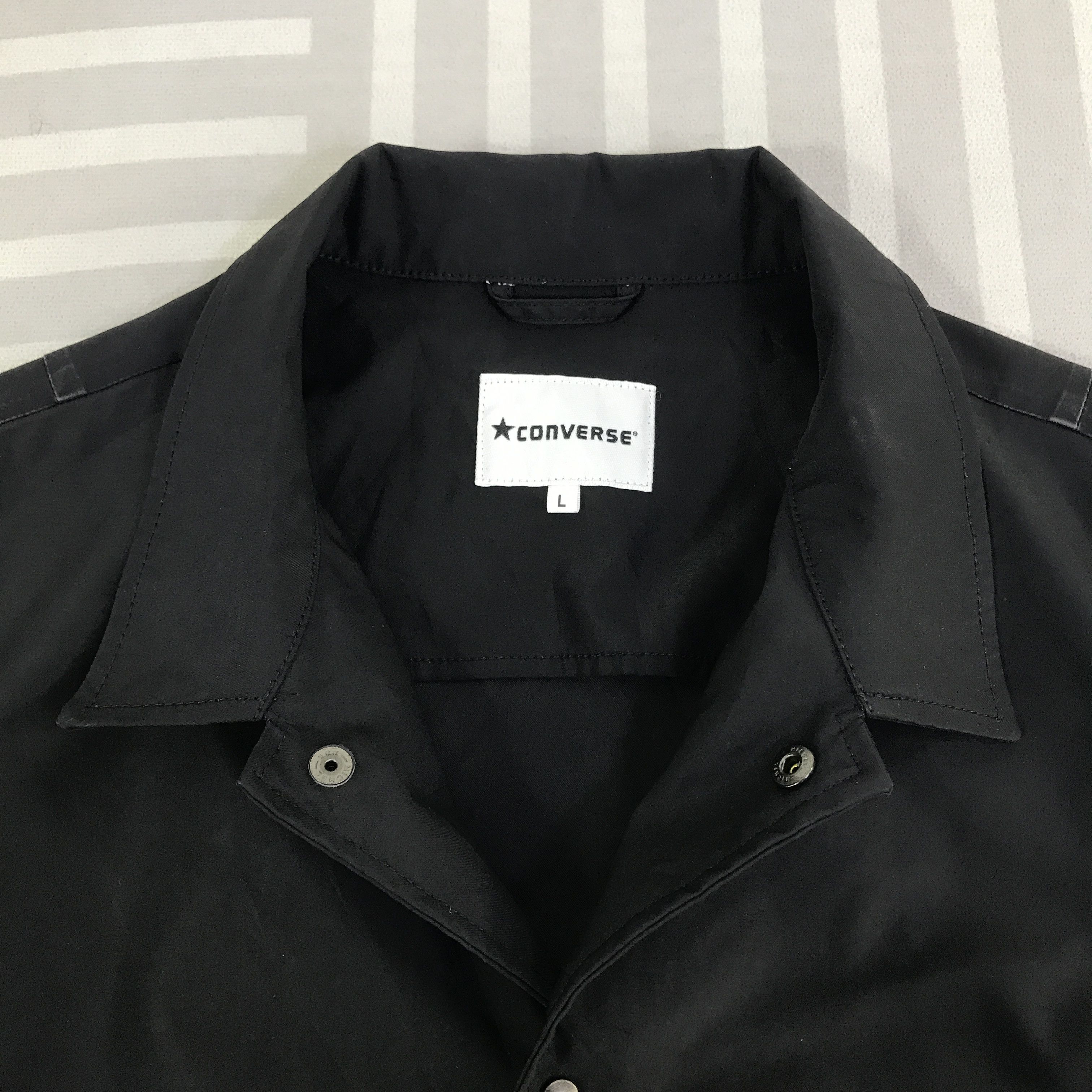 Converse Vintage Converse Snap button Jacket K115B10 Size US L / EU 52-54 / 3 - 5 Thumbnail
