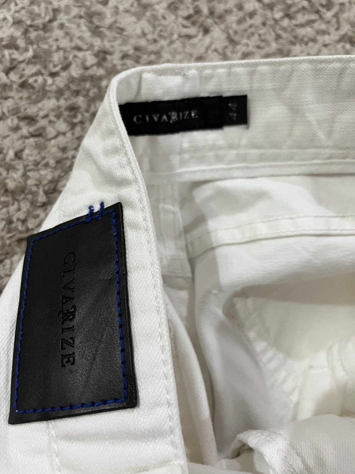 CIVARIZE LIMITED TIME OFFER🔥 Rare Civarize skinny punk flare denim Size US 29 - 4 Thumbnail