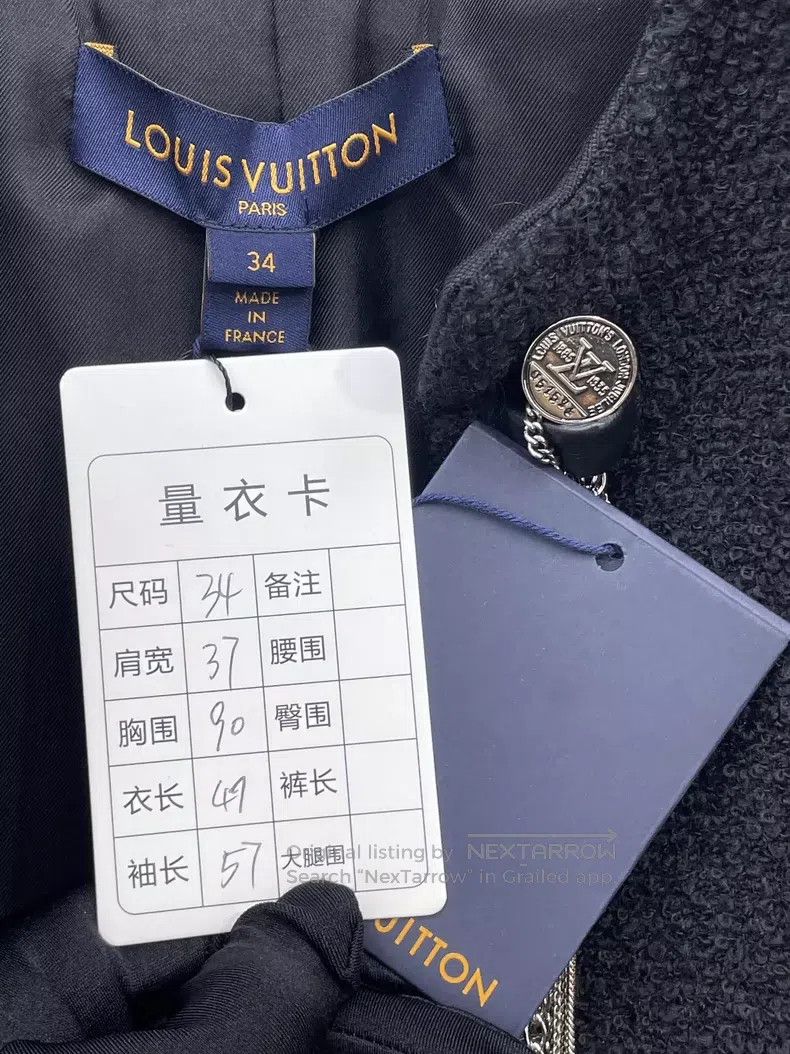 Louis Vuitton Louis Vuitton Heavy Industry Chain Fringe Jacket Size XXS / US 00 / IT 34 - 6 Thumbnail