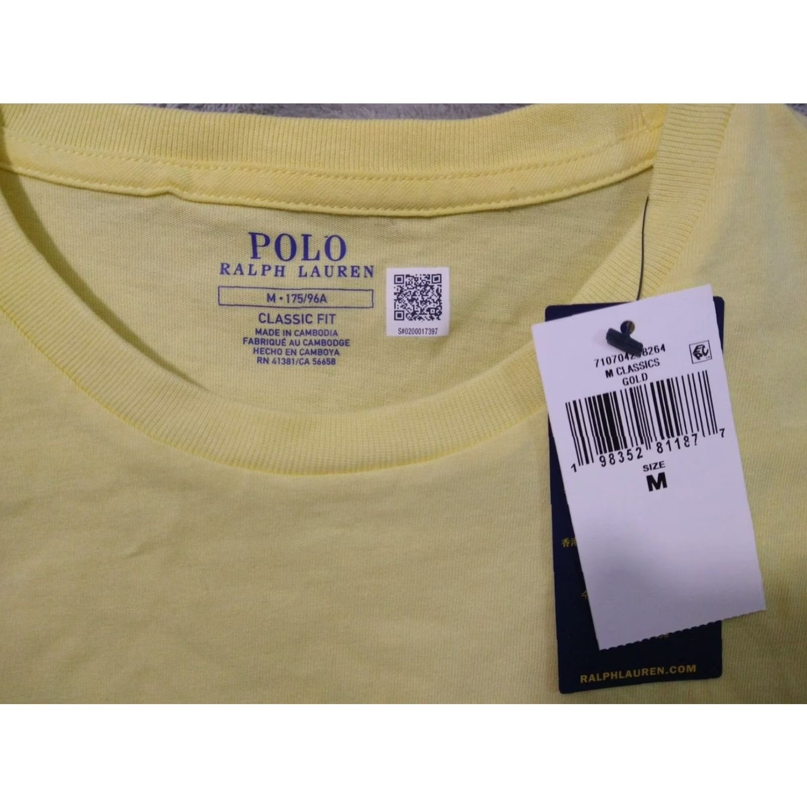 Polo Ralph Lauren Polo Ralph Lauren Shirt Mens M Gold Classic Fit Short Sleeve Crew Pocket Polo Ralph Lauren Shirt Mens M Gold Classic Fit Short Sleeve Crew Pocket Size US M / EU 48-50 / 2 - 5 Thumbnail