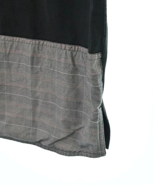 Comme des Garcons Homme T-Shirts Short Sleeve Crewneck Half Button Dark blue Gray Size US L / EU 52-54 / 3 - 7 Thumbnail