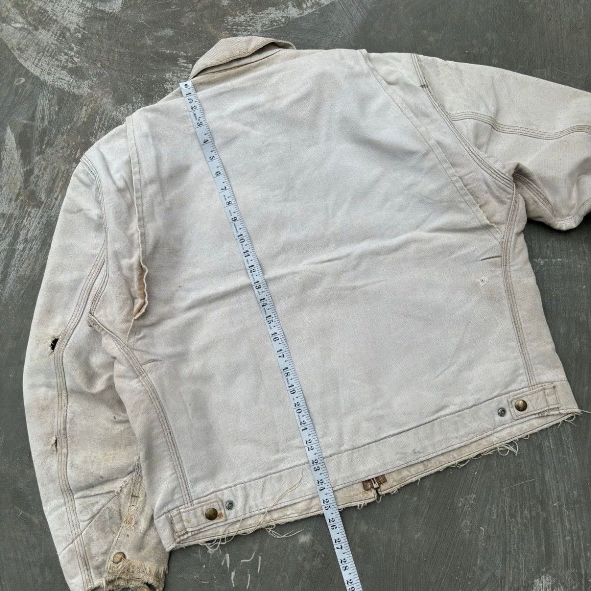 Carhartt Vintage 90s Faded Carhartt Detroit Jacket BRN Size US L / EU 52-54 / 3 - 11 Thumbnail