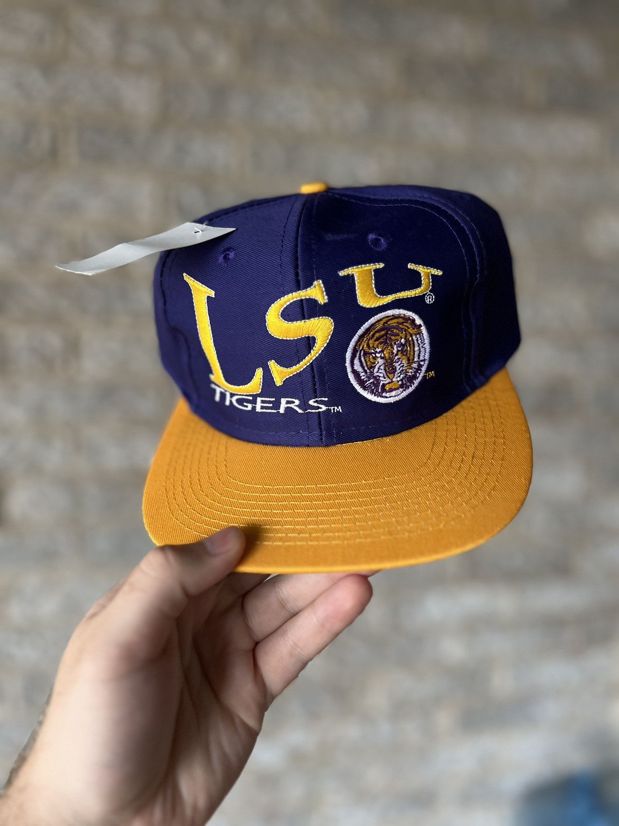 Sports Specialties × Vintage Vintage 90’s NCAA LSU Tigers Brand New SnapBack Hat Size ONE SIZE - 1 Thumbnail
