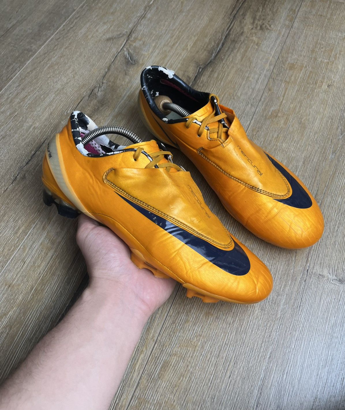 RARE NIKE MERCURIAL VAPOR IV FG 2007 FOOTBALL BOOTS