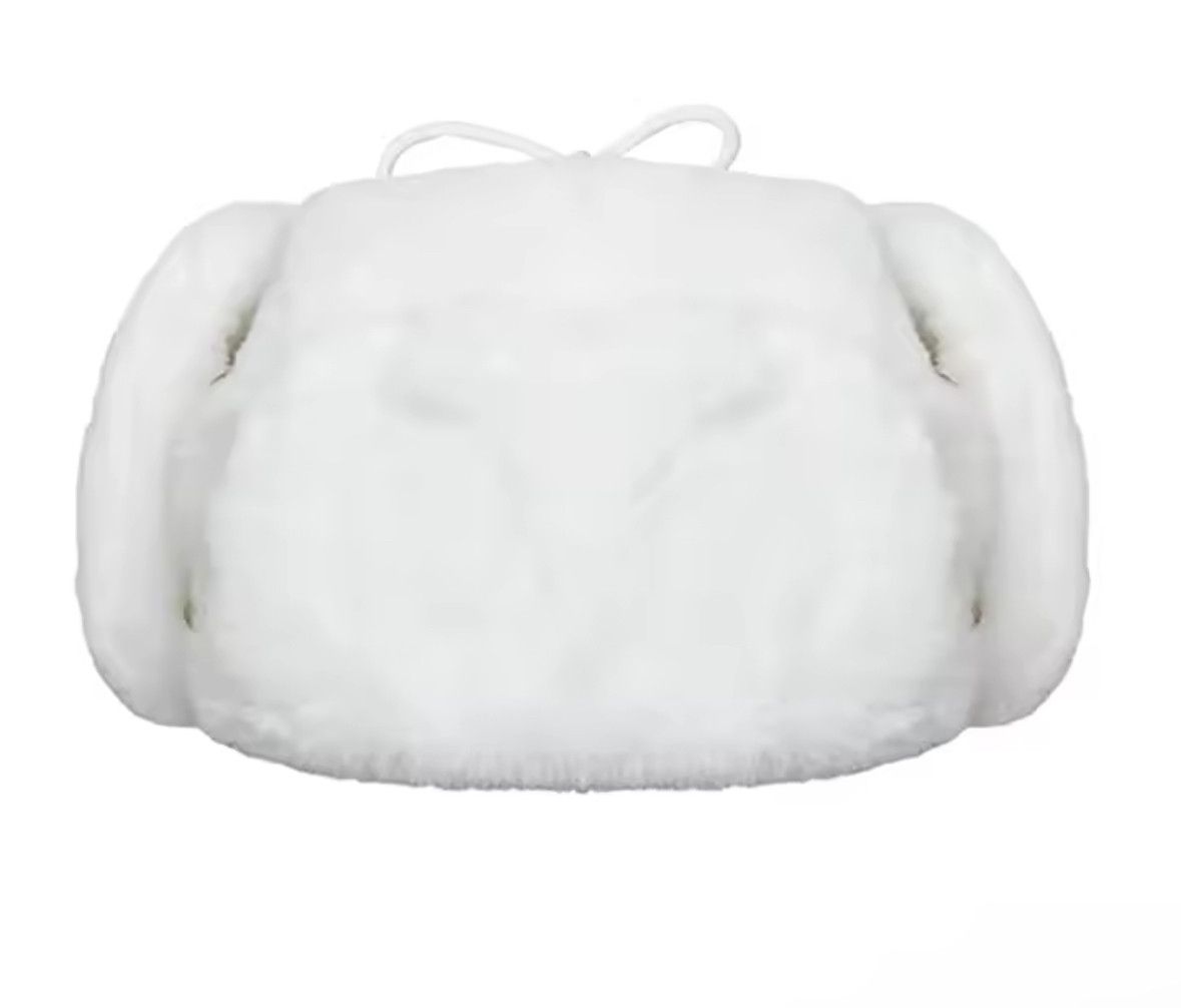 Japanese Brand Y2K Cartoon Anime Toro Inoue Cat Ushanka Hat Cute Winter Hat Size ONE SIZE - 4 Thumbnail