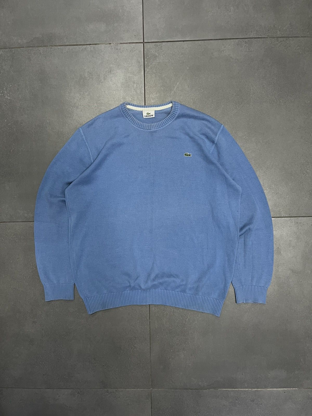 Lacoste × Vintage Sweater Vintage Lacoste Rare Size US XL / EU 56 / 4 - 1 Thumbnail