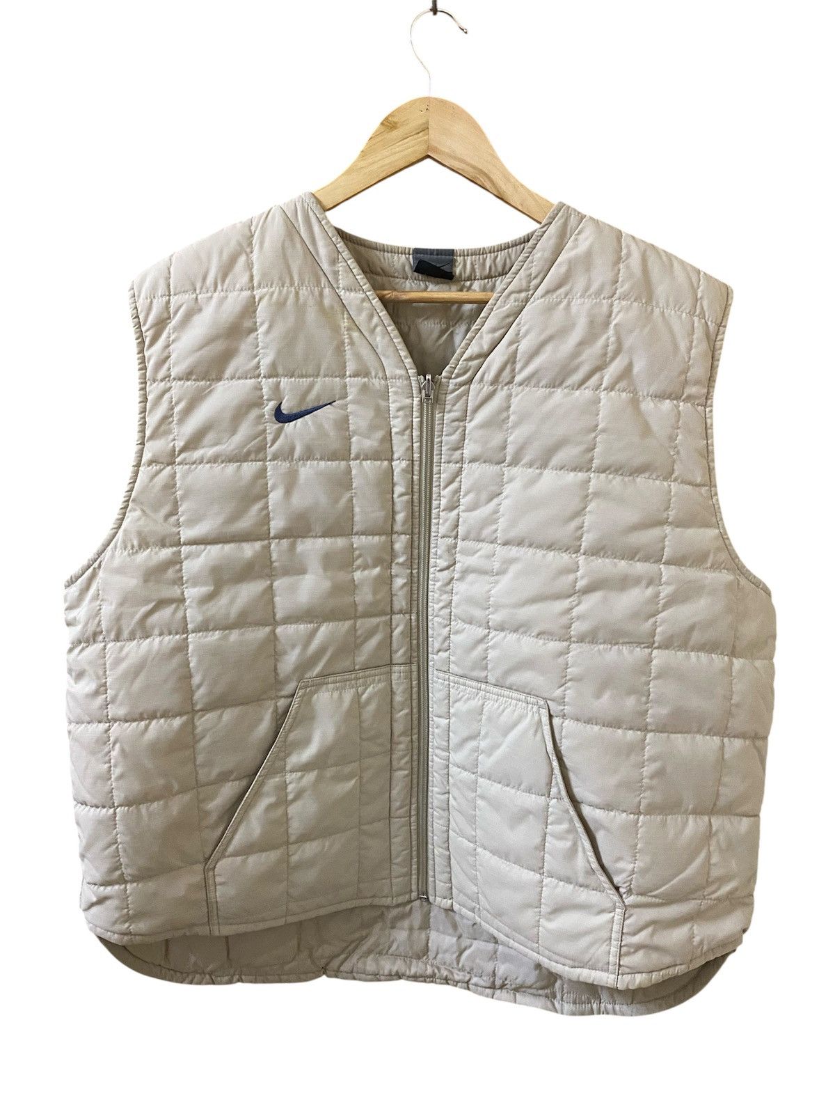 Nike quilted vest jacket