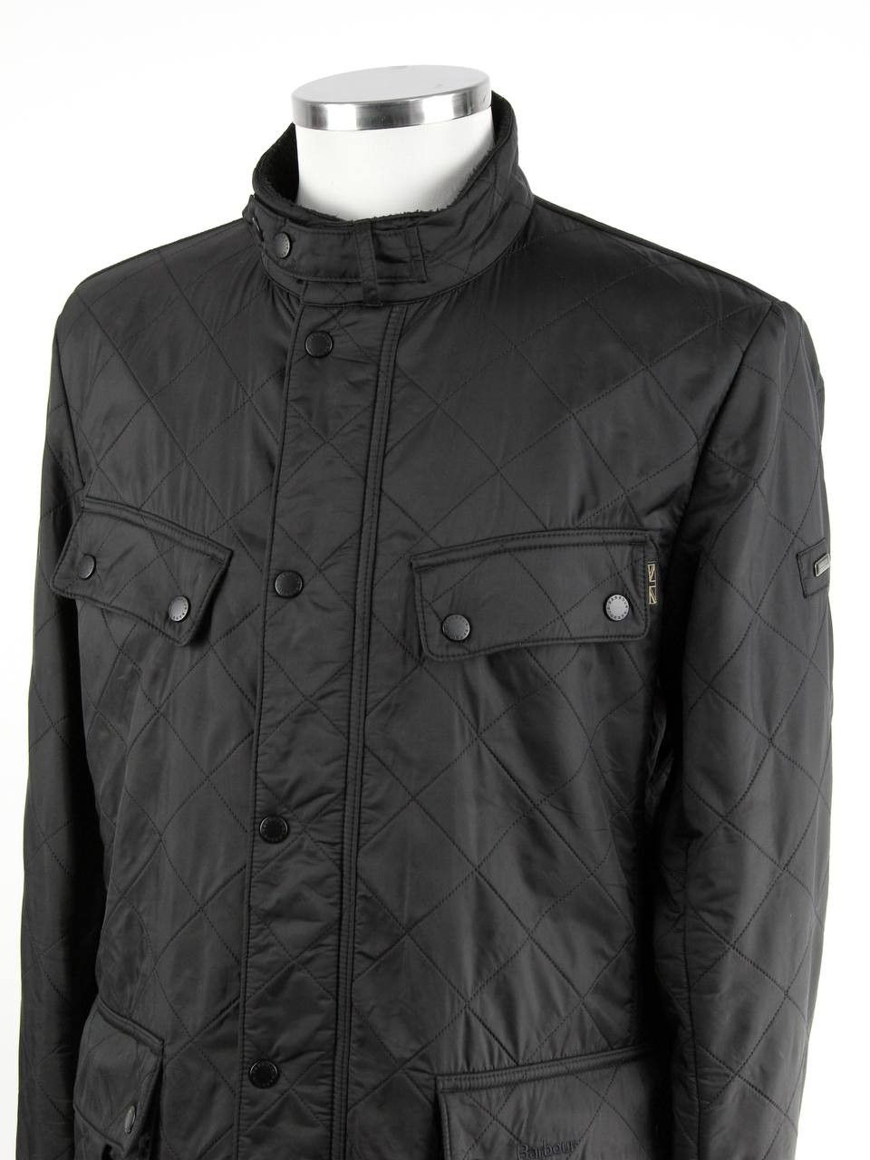Barbour BARBOUR INTERNATIONAL Quilted black jacket Size US XL / EU 56 / 4 - 6 Thumbnail
