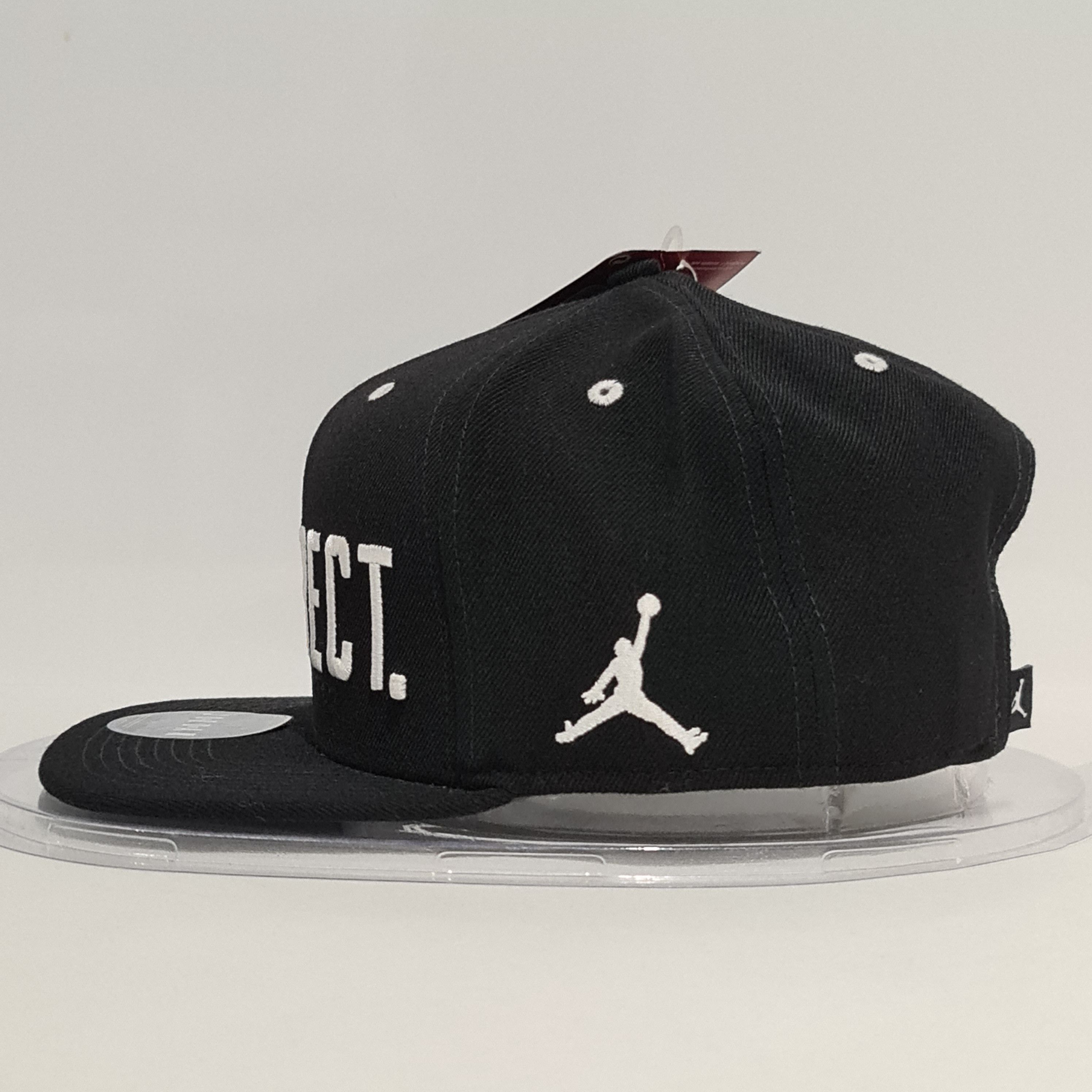 Jordan Brand Jordan Cap Snapback 'RE2PECT' Black/White Size ONE SIZE - 3 Thumbnail