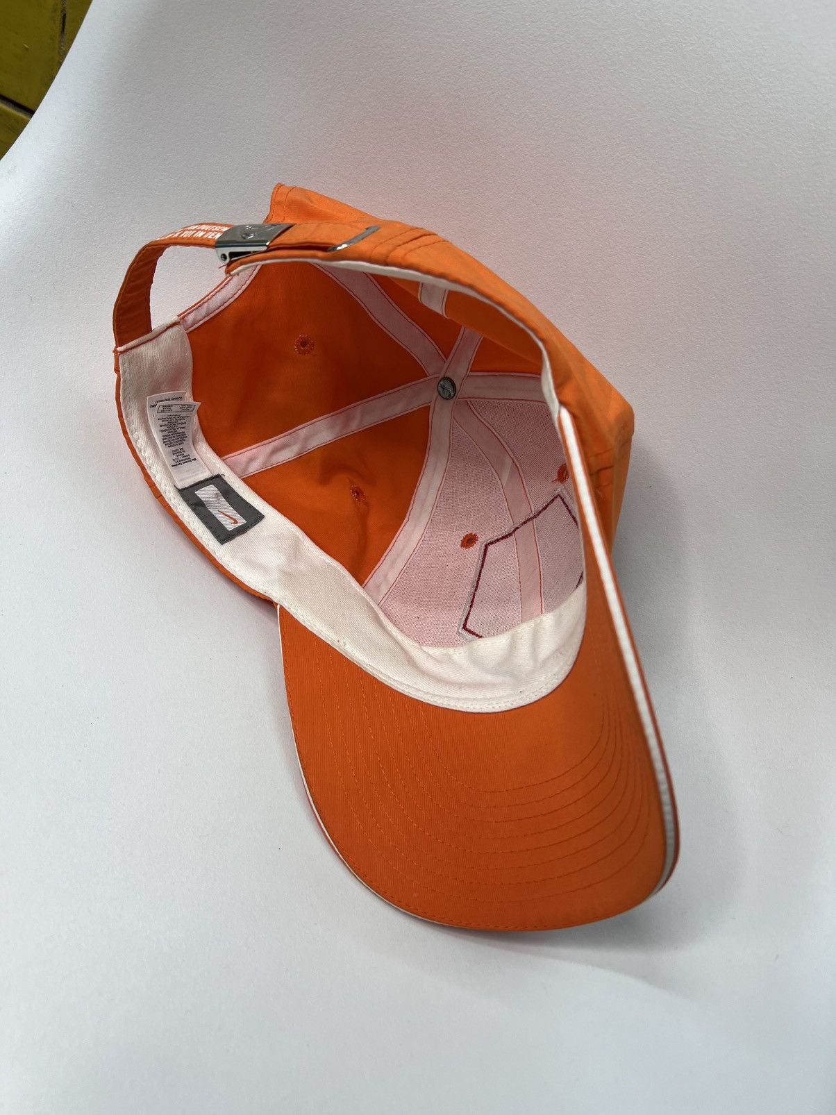 Nike × Vintage Vintage Netherlands Holland Nike Soccer cap orange Size ONE SIZE - 3 Thumbnail