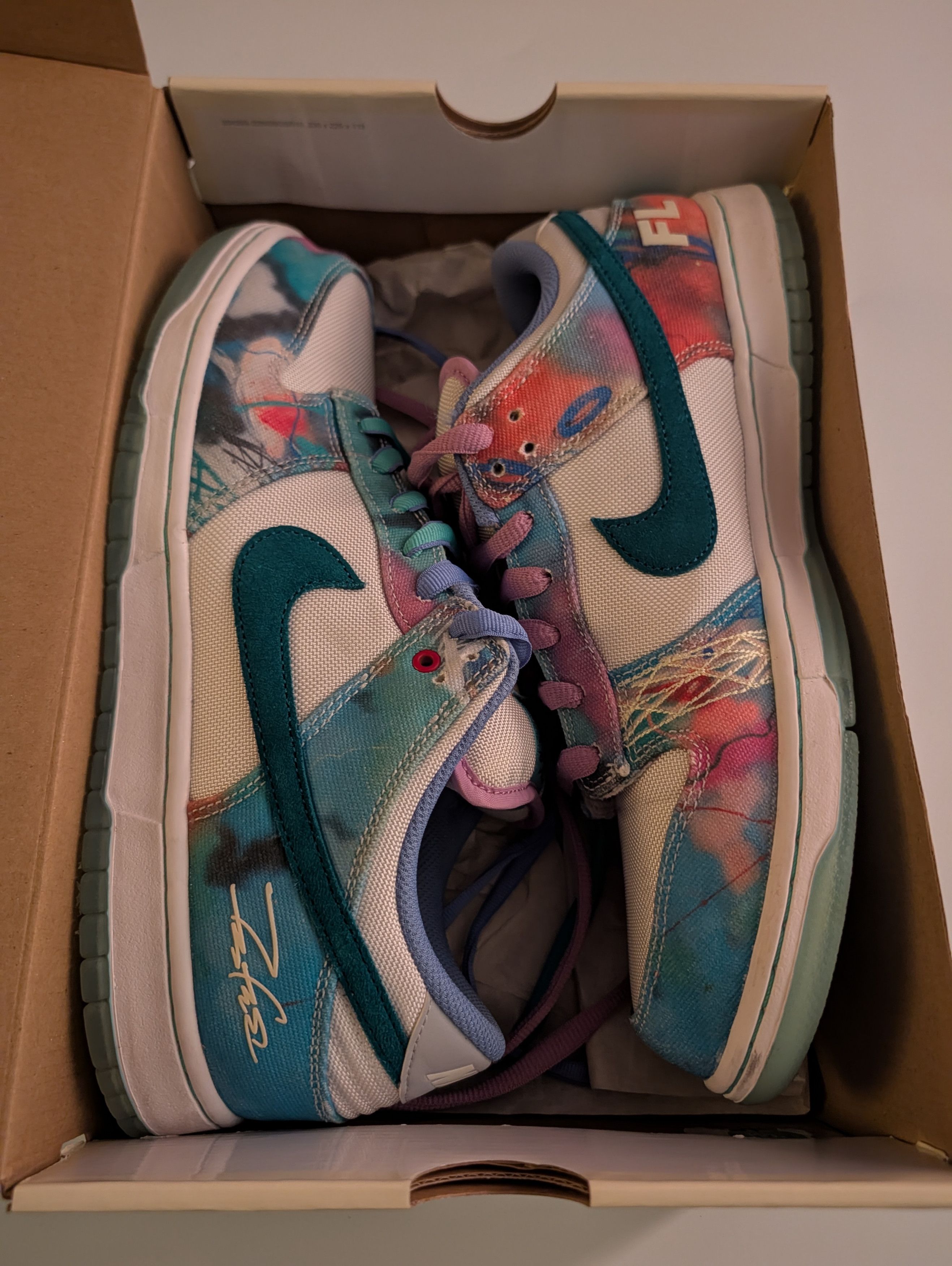 Nike SB Nike SB Dunk Low Futura 11.5 Size US 11.5 / EU 44-45 - 1 Thumbnail