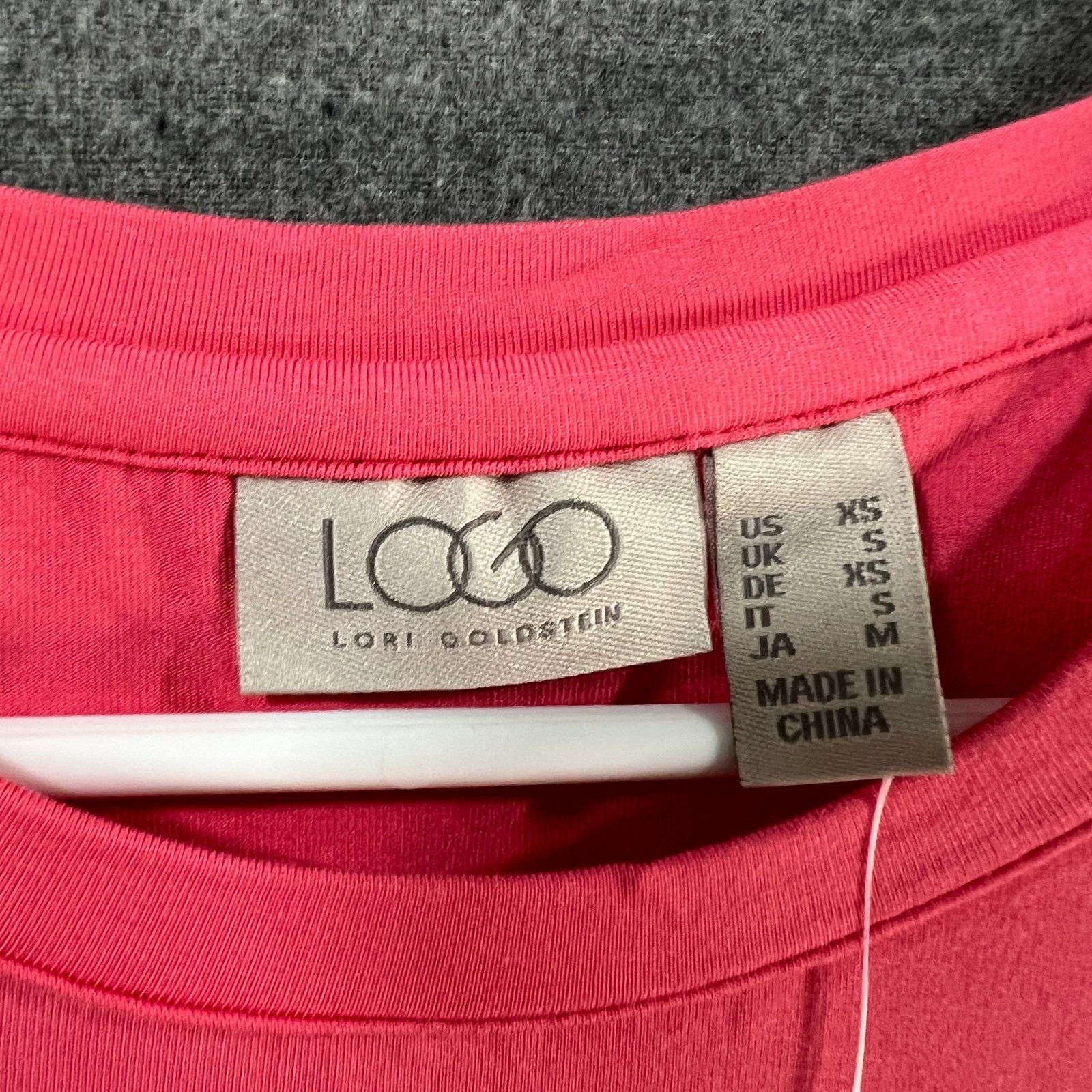 Other LOGO by Lori Goldstein Dress with Tie-Dye He Size XS / US 0-2 / IT 36-38 - 4 Thumbnail